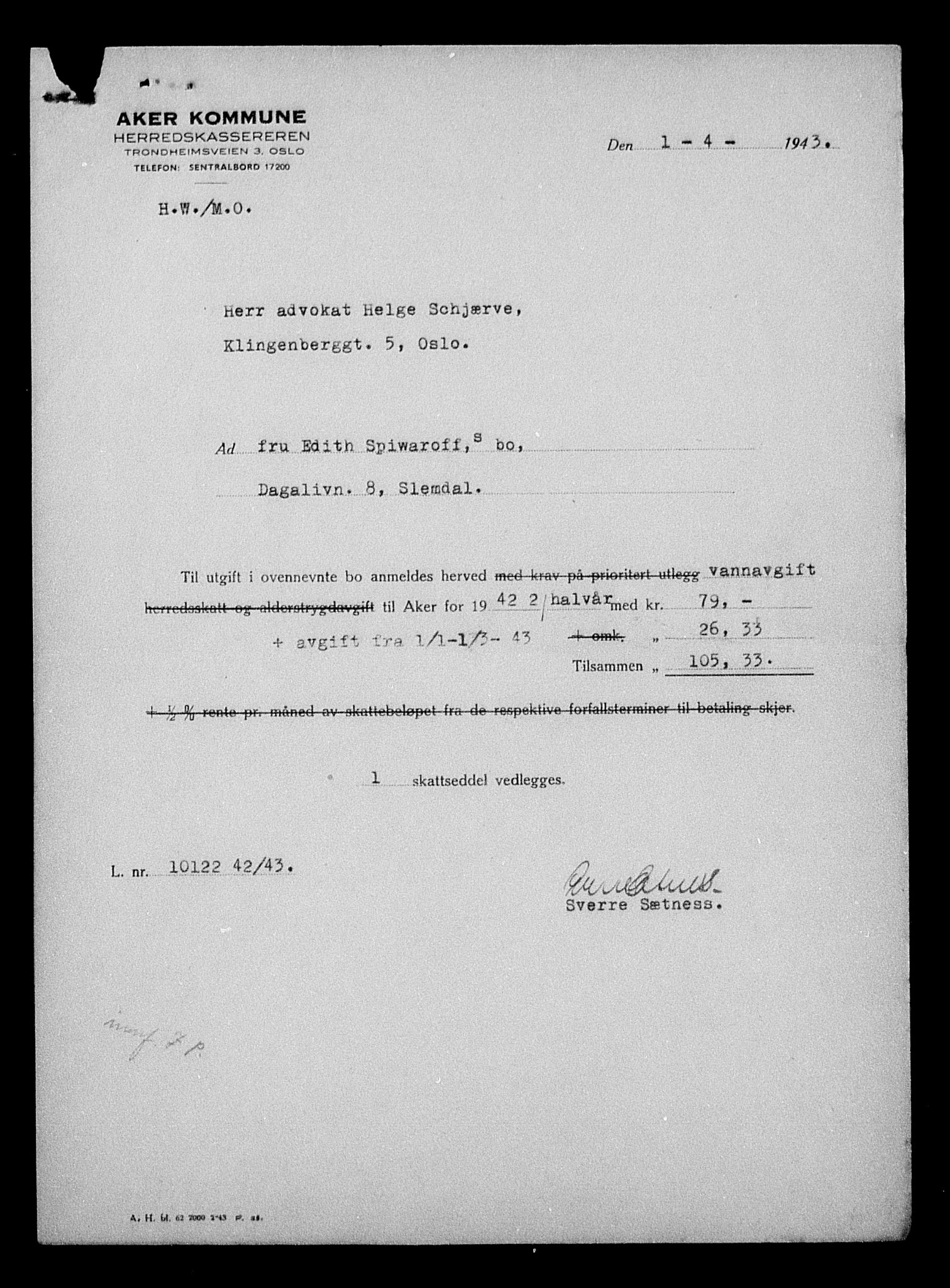 Justisdepartementet, Tilbakeføringskontoret for inndratte formuer, AV/RA-S-1564/H/Hc/Hcc/L0982: --, 1945-1947, s. 251