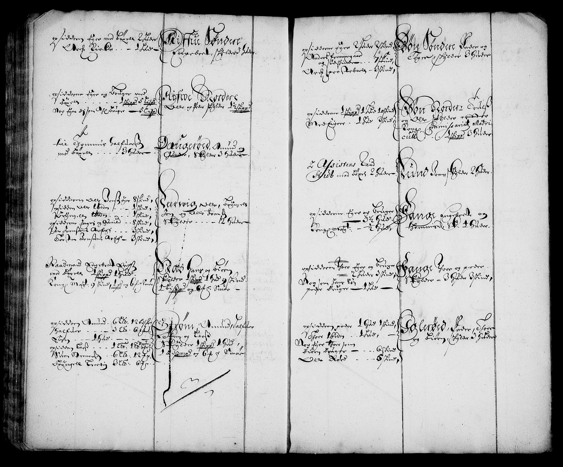 Rentekammeret inntil 1814, Realistisk ordnet avdeling, AV/RA-EA-4070/N/Na/L0005/0005: [XI j]: Forskjellige jordebøker fra 1600-tallet: / Leilendingsgårder i Idd og Marker, 1688