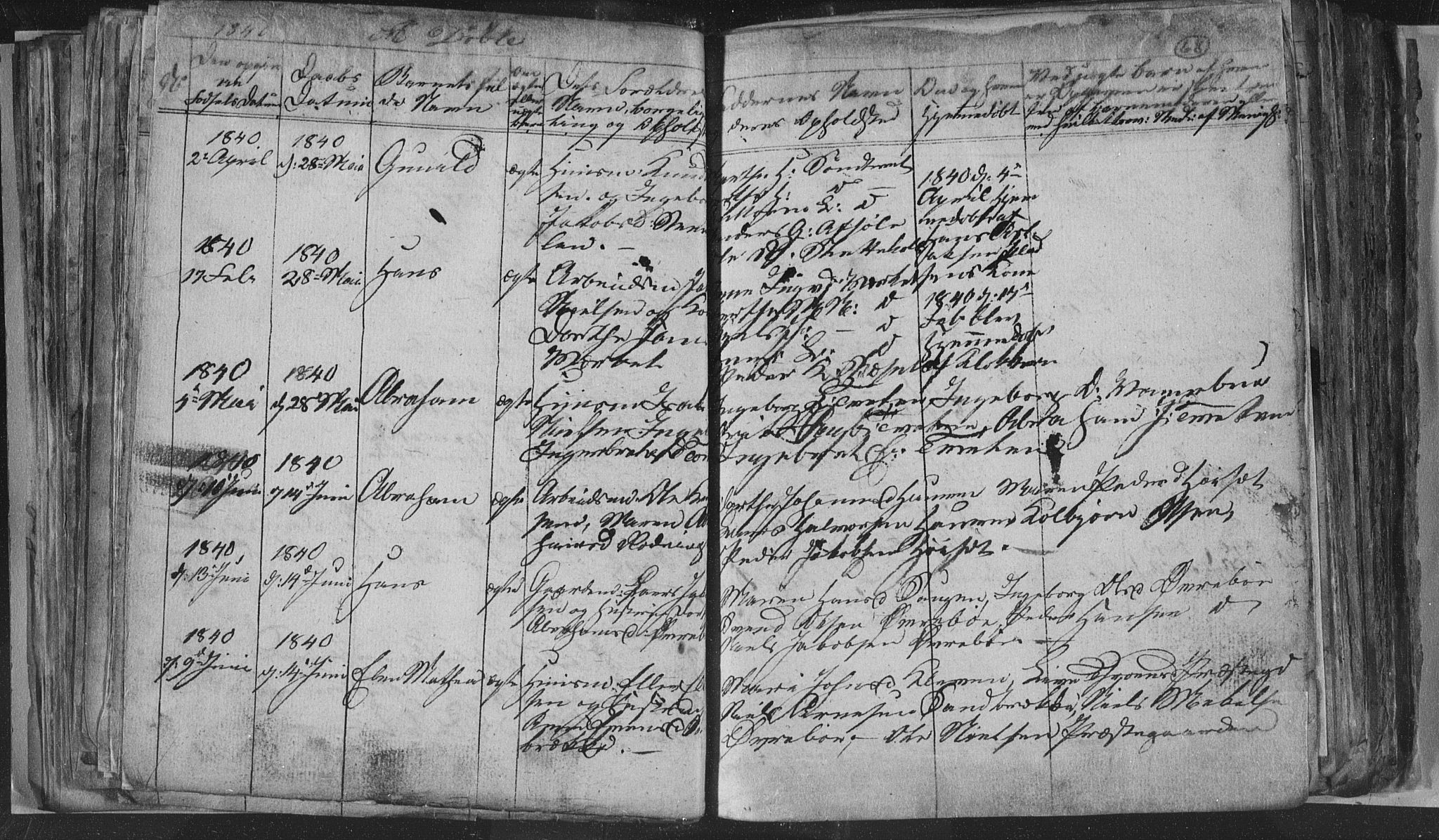 Siljan kirkebøker, AV/SAKO-A-300/G/Ga/L0001: Klokkerbok nr. 1, 1827-1847, s. 68