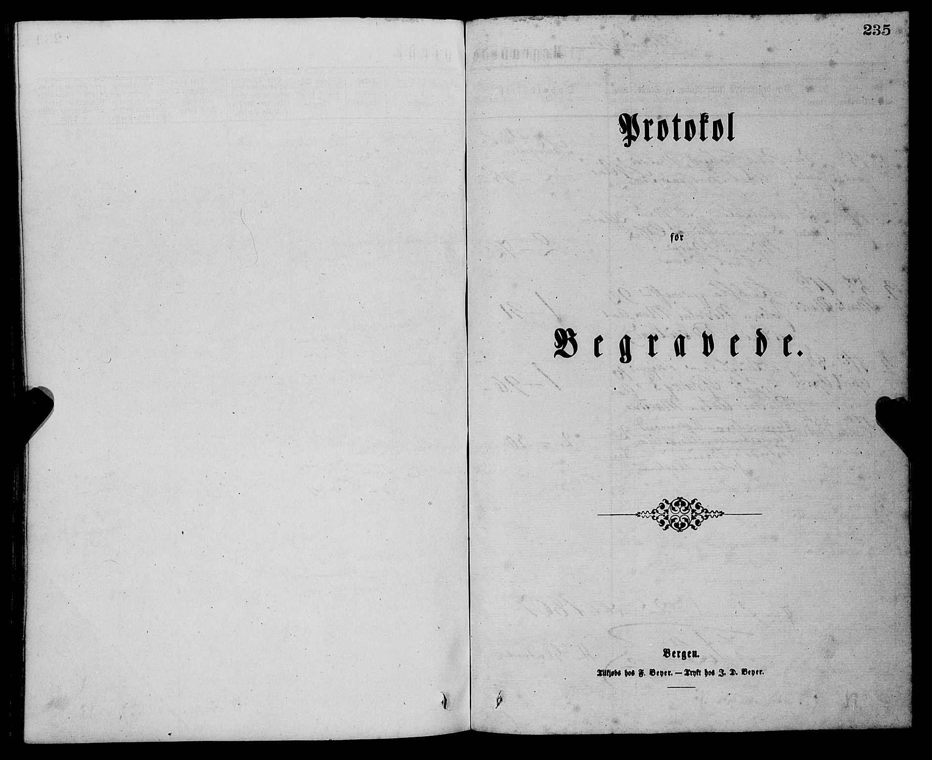 Sandviken Sokneprestembete, AV/SAB-A-77601/H/Ha/L0001: Ministerialbok nr. A 1, 1867-1877, s. 235