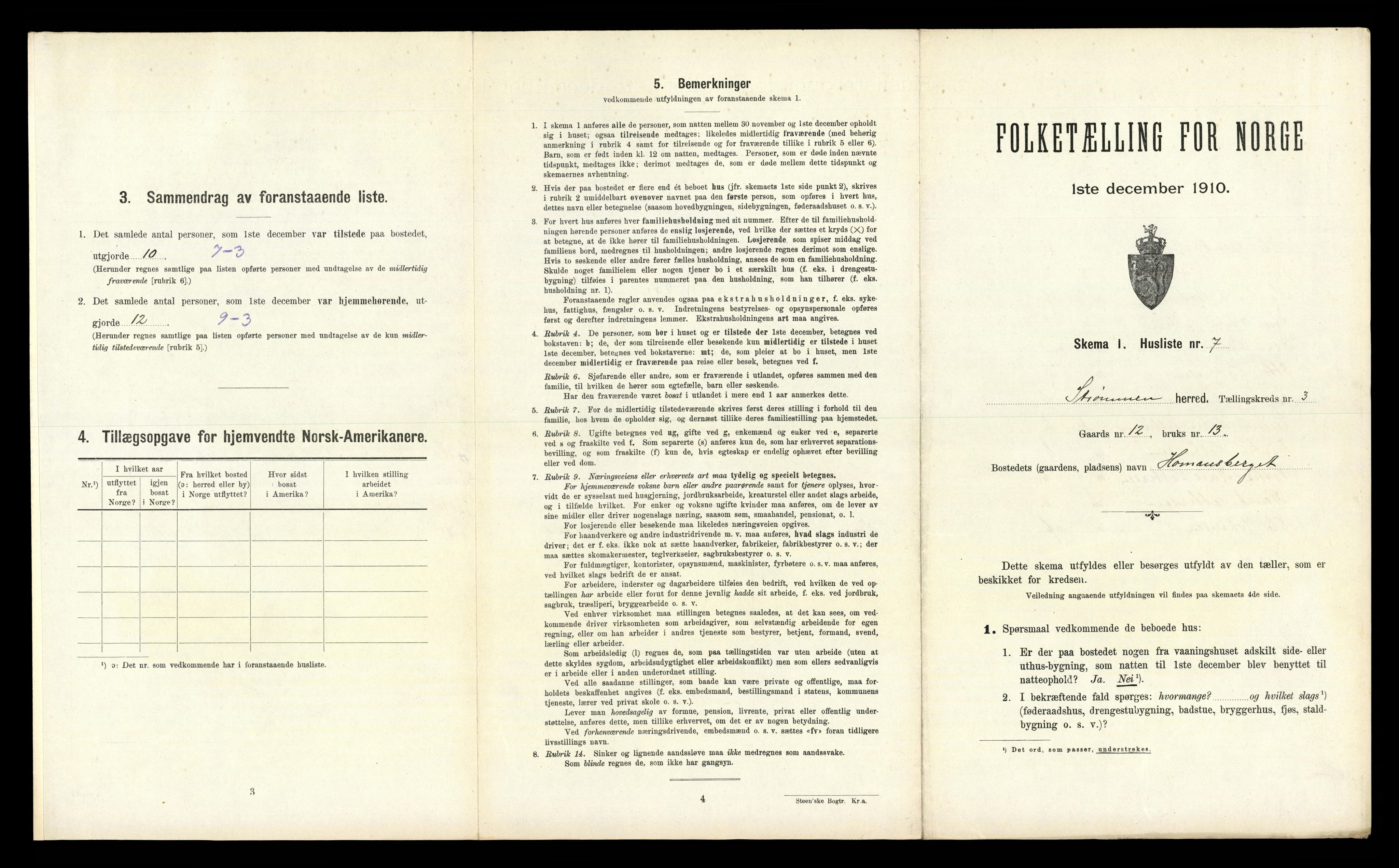 RA, Folketelling 1910 for 0711 Strømm herred, 1910, s. 226