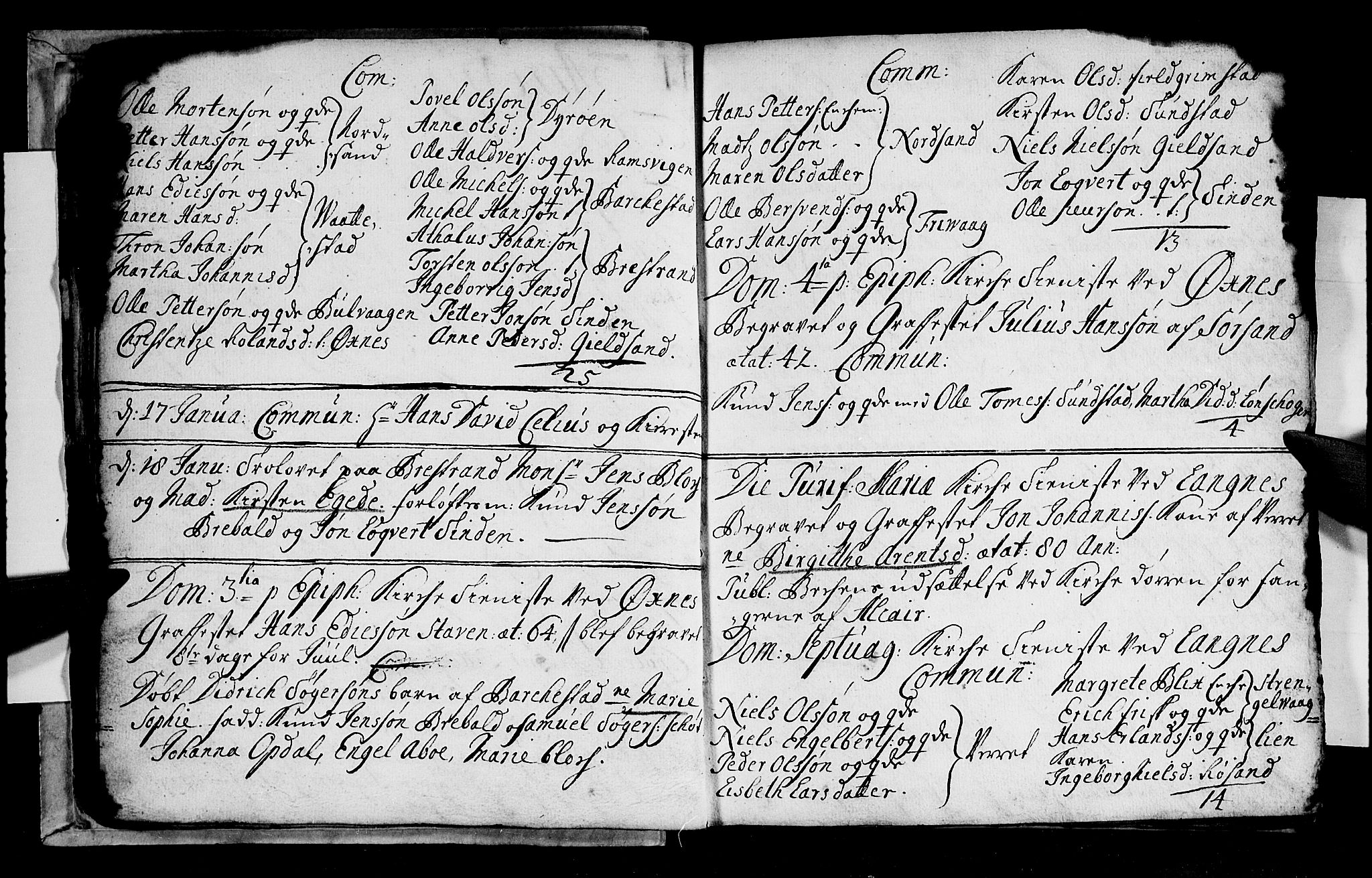 Ministerialprotokoller, klokkerbøker og fødselsregistre - Nordland, AV/SAT-A-1459/893/L1328: Ministerialbok nr. 893A01, 1718-1749
