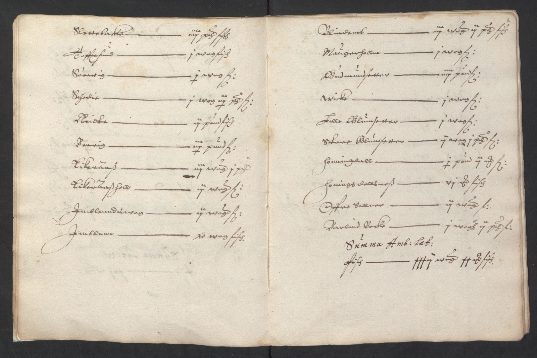 Stattholderembetet 1572-1771, AV/RA-EA-2870/Ek/L0007/0001: Jordebøker til utlikning av rosstjeneste 1624-1626: / Adelsjordebøker, 1624-1625, s. 346