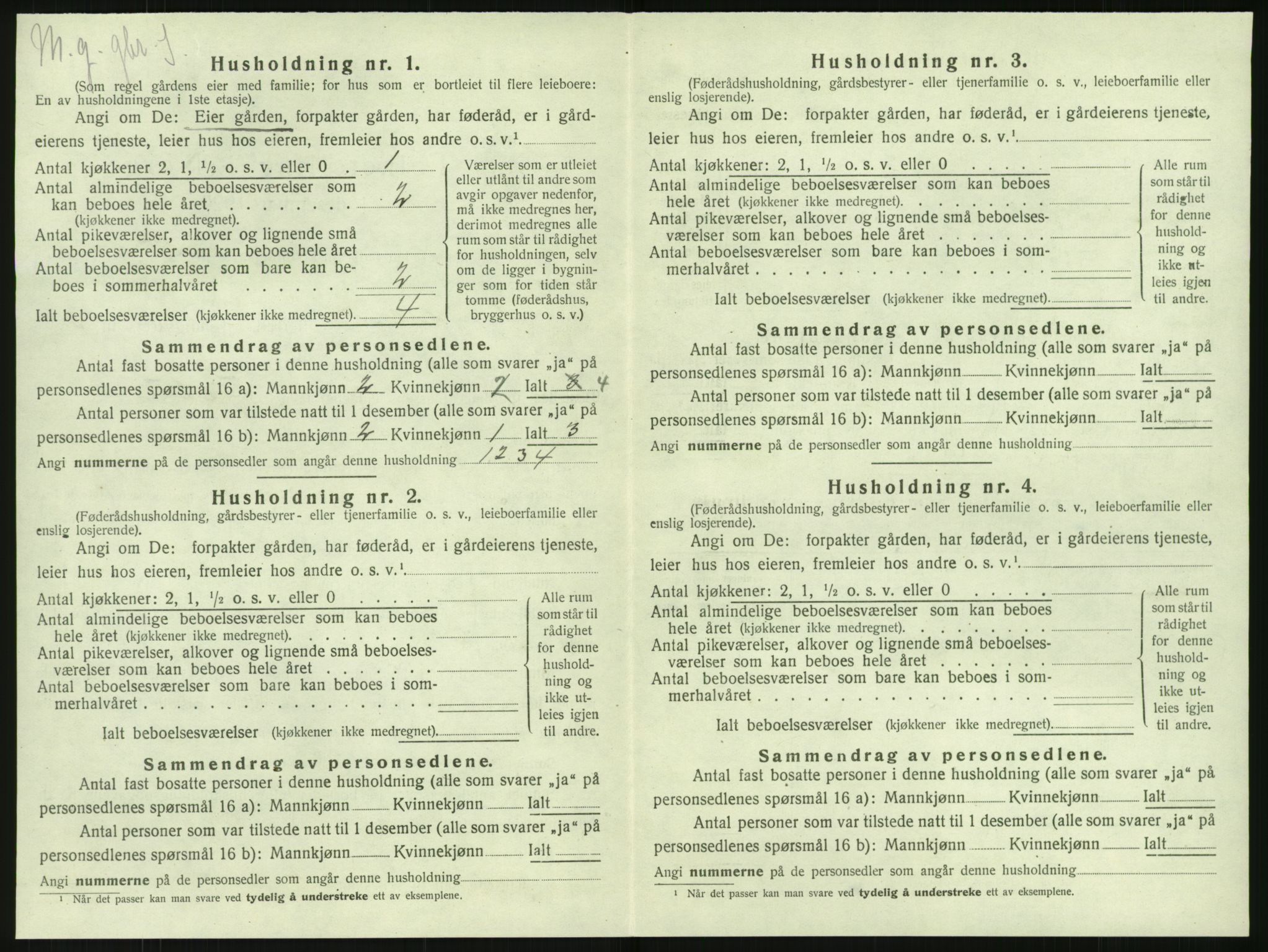 SAK, Folketelling 1920 for 0913 Søndeled herred, 1920, s. 332