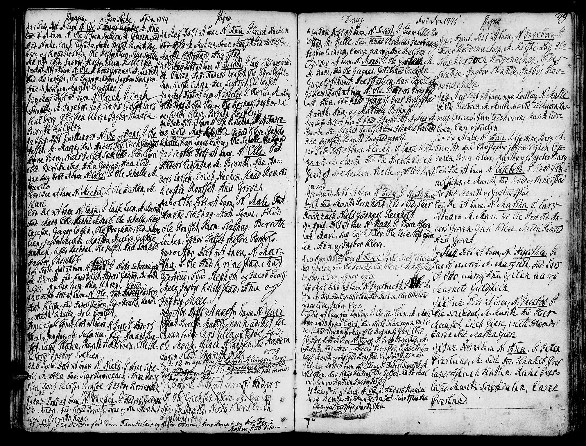 Ministerialprotokoller, klokkerbøker og fødselsregistre - Møre og Romsdal, AV/SAT-A-1454/555/L0648: Ministerialbok nr. 555A01, 1759-1793, s. 49