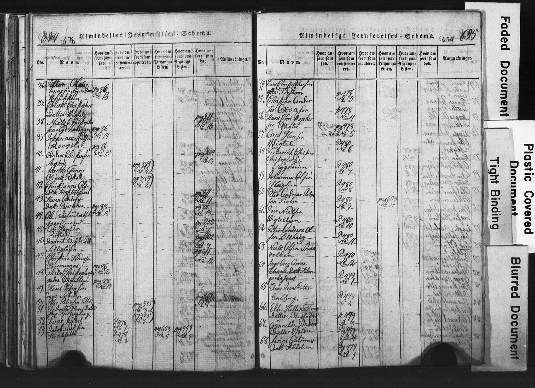 Ministerialprotokoller, klokkerbøker og fødselsregistre - Nord-Trøndelag, AV/SAT-A-1458/701/L0017: Klokkerbok nr. 701C01, 1817-1825, s. 678-679