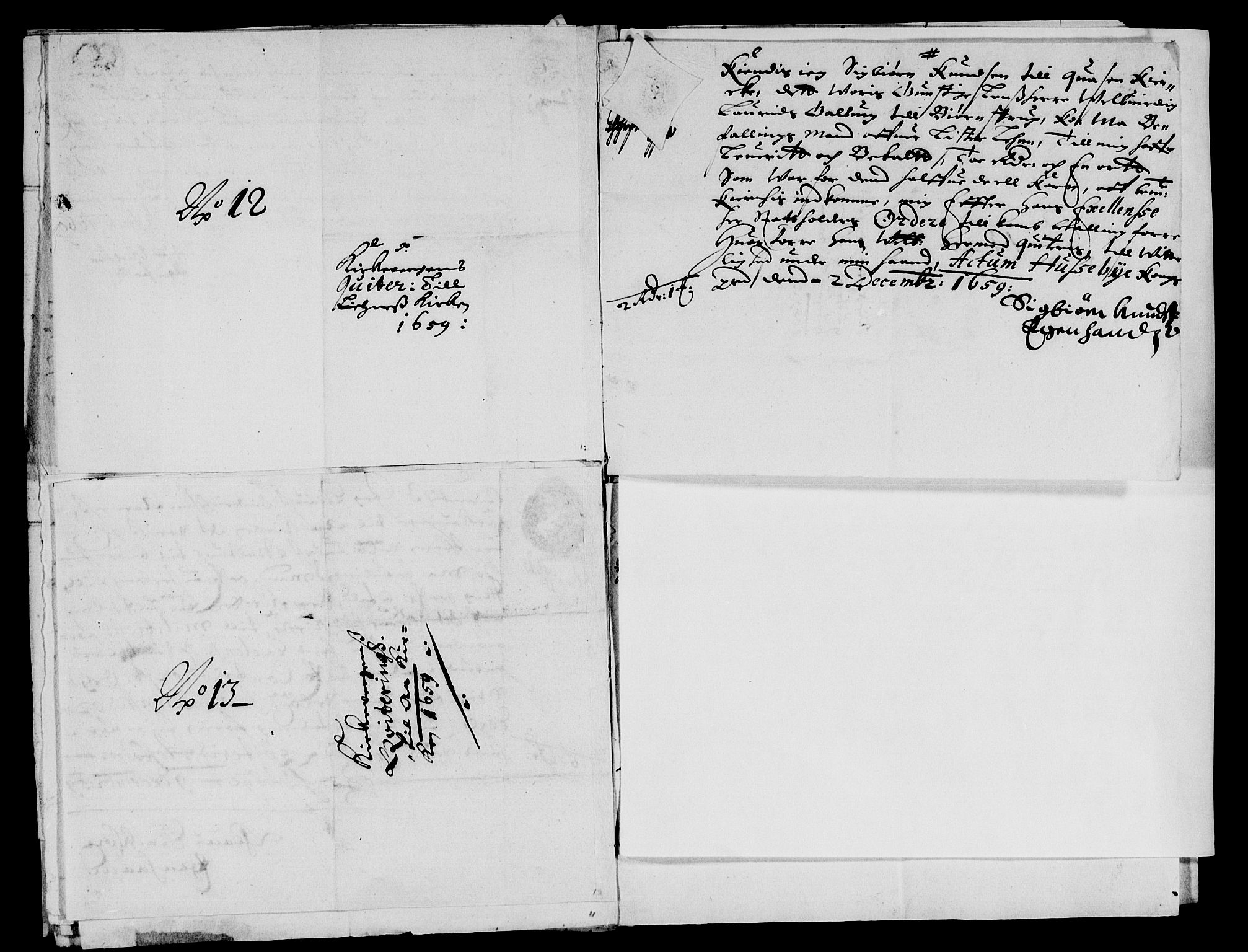 Rentekammeret inntil 1814, Reviderte regnskaper, Lensregnskaper, AV/RA-EA-5023/R/Rb/Rbr/L0022: Lista len, 1658-1660