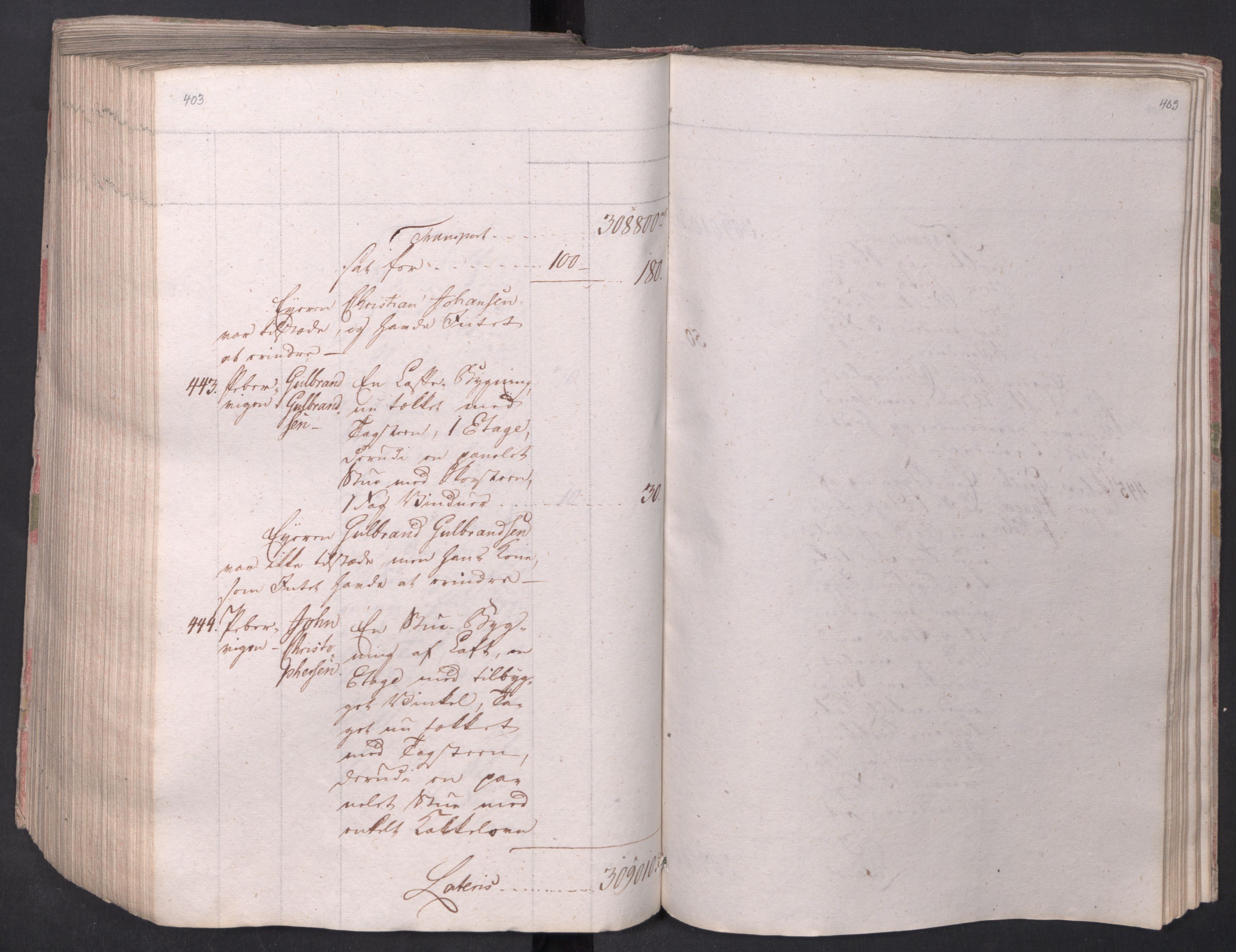 Kristiania stiftamt, AV/SAO-A-10386/I/Ia/L0015: Branntakster, 1797, s. 403