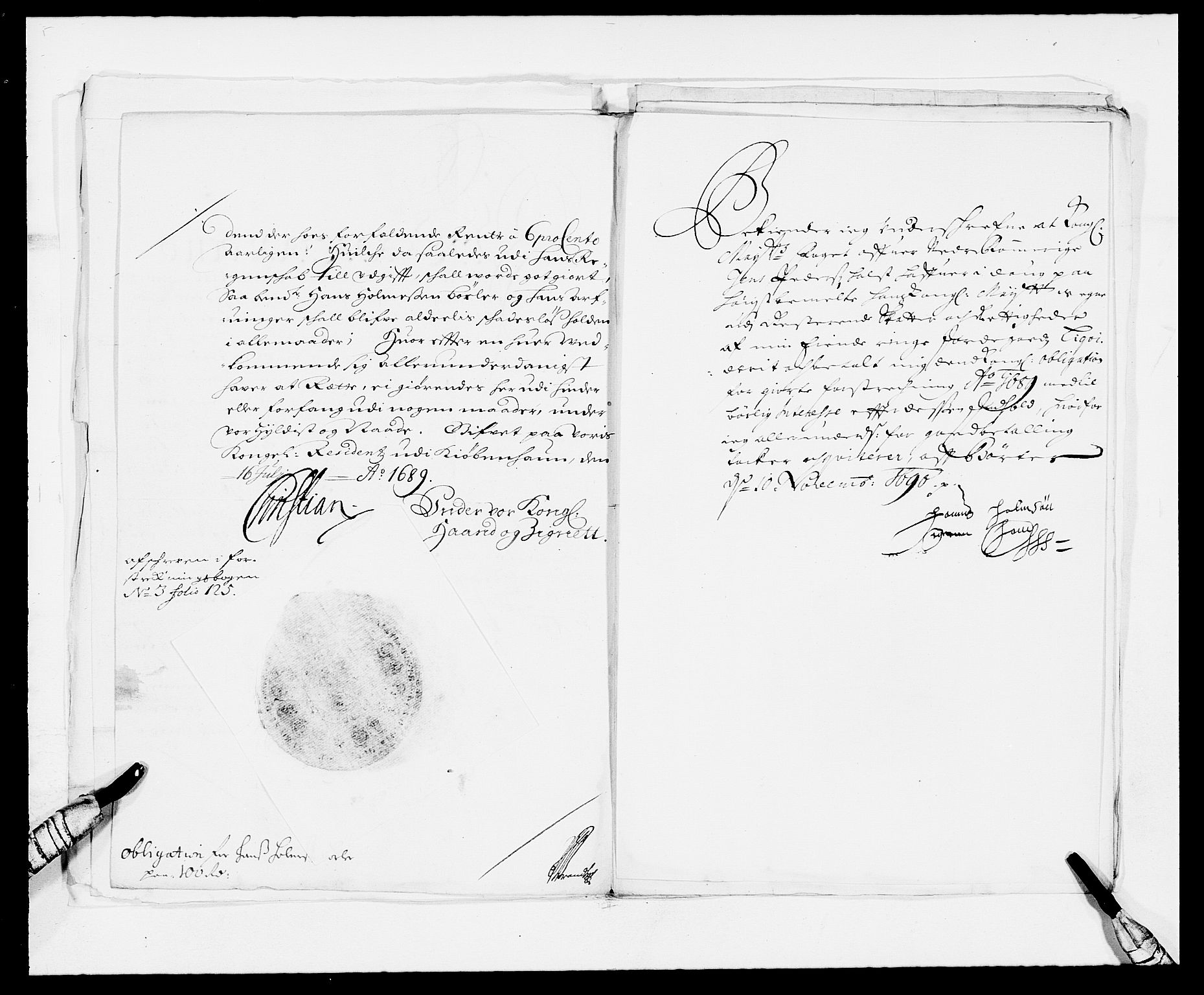 Rentekammeret inntil 1814, Reviderte regnskaper, Fogderegnskap, AV/RA-EA-4092/R11/L0574: Fogderegnskap Nedre Romerike, 1689-1690, s. 457