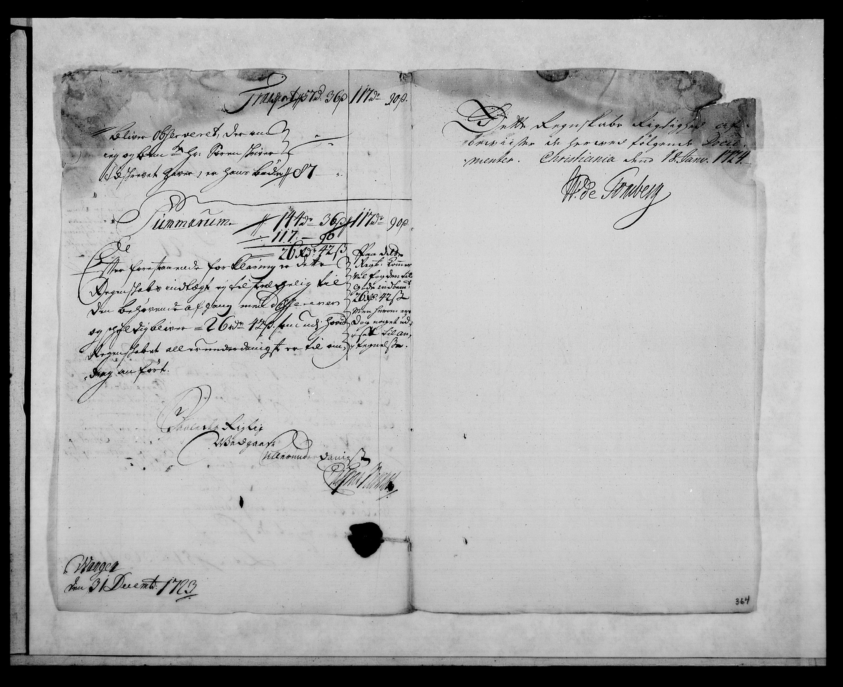 Rentekammeret inntil 1814, Reviderte regnskaper, Fogderegnskap, AV/RA-EA-4092/R18/L1328: Fogderegnskap Hadeland, Toten og Valdres, 1723, s. 297