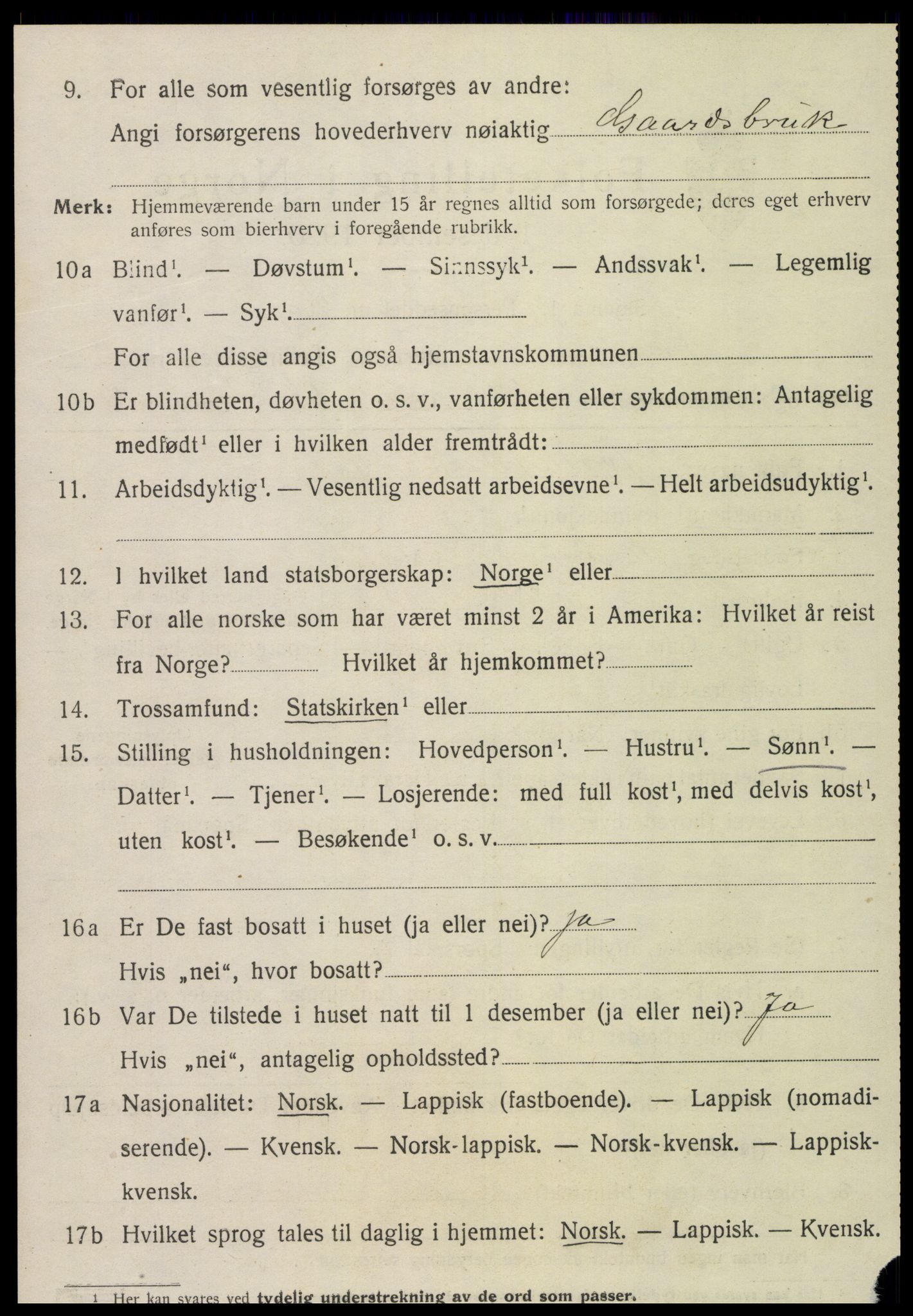 SAT, Folketelling 1920 for 1736 Snåsa herred, 1920, s. 5609