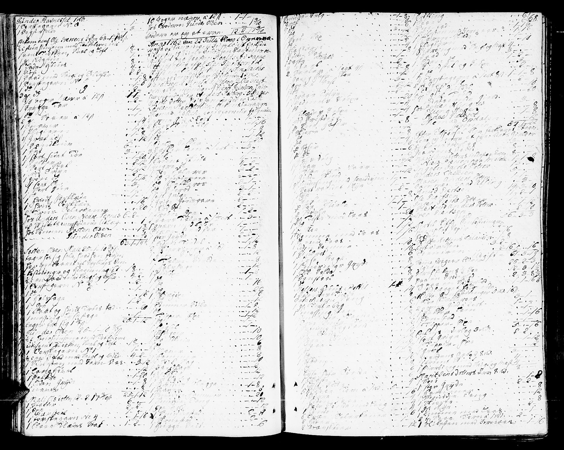Romsdal sorenskriveri, AV/SAT-A-4149/1/3/3A/L0009: Skifteprotokoll, 1761-1773, s. 67b-68a