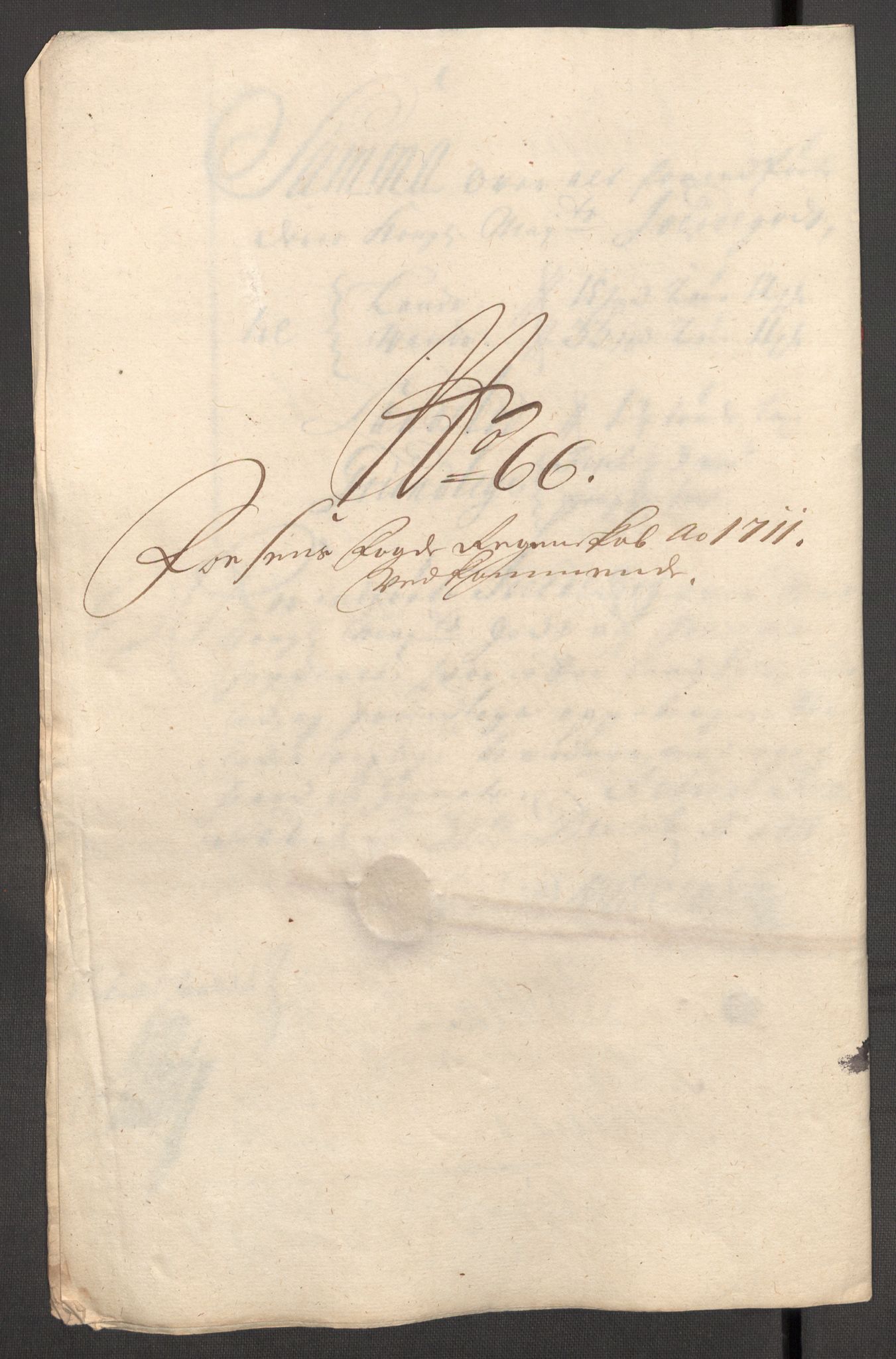 Rentekammeret inntil 1814, Reviderte regnskaper, Fogderegnskap, RA/EA-4092/R57/L3860: Fogderegnskap Fosen, 1711, s. 148