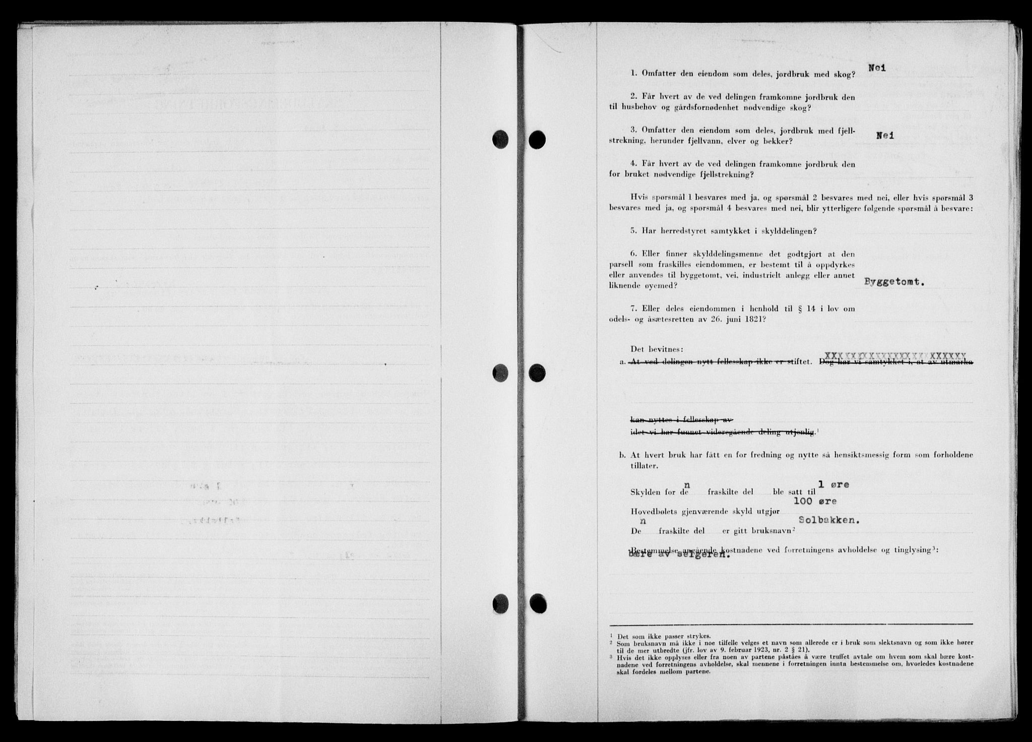 Lofoten sorenskriveri, SAT/A-0017/1/2/2C/L0023a: Pantebok nr. 23a, 1950-1950, Dagboknr: 1593/1950