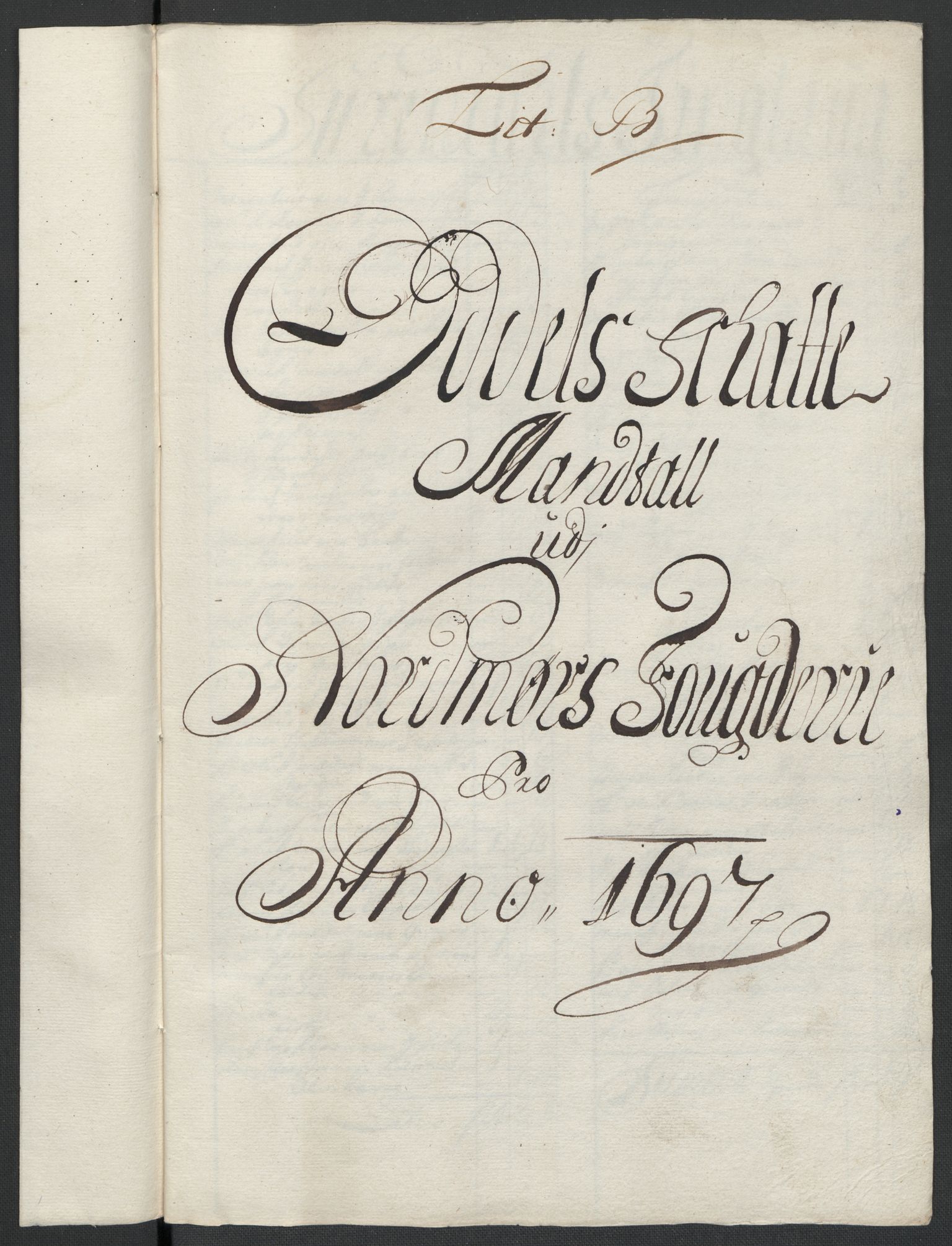 Rentekammeret inntil 1814, Reviderte regnskaper, Fogderegnskap, RA/EA-4092/R56/L3737: Fogderegnskap Nordmøre, 1697-1698, s. 67