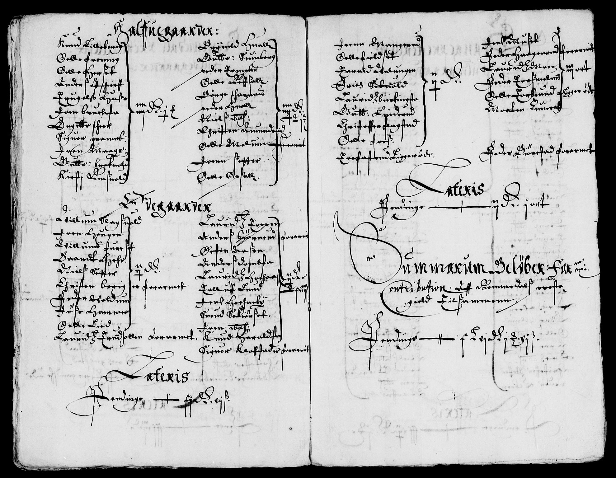 Rentekammeret inntil 1814, Reviderte regnskaper, Lensregnskaper, AV/RA-EA-5023/R/Rb/Rba/L0177: Akershus len, 1643-1644