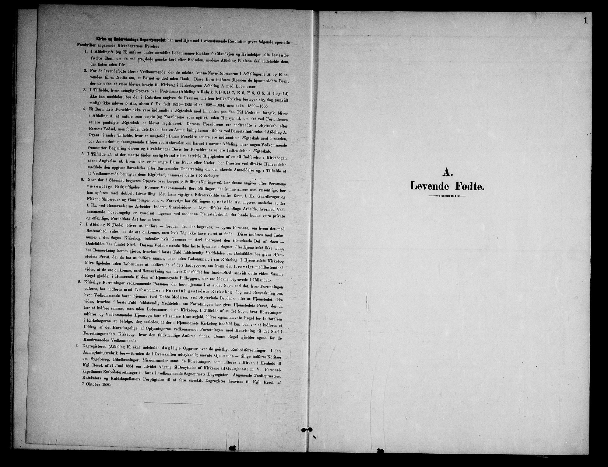 Nissedal kirkebøker, AV/SAKO-A-288/G/Gb/L0003: Klokkerbok nr. II 3, 1893-1928, s. 1