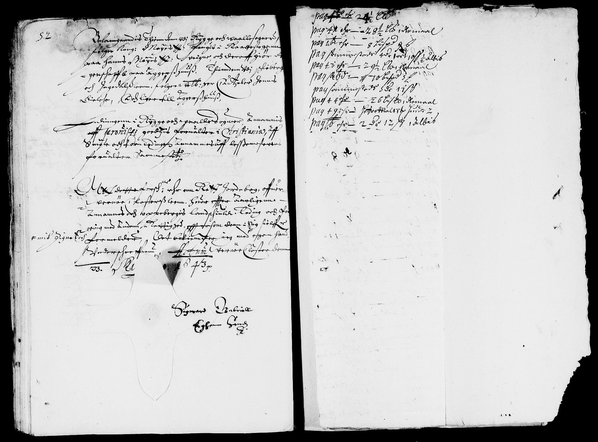 Rentekammeret inntil 1814, Reviderte regnskaper, Lensregnskaper, AV/RA-EA-5023/R/Rb/Rbg/L0006: Verne kloster len, 1641-1644