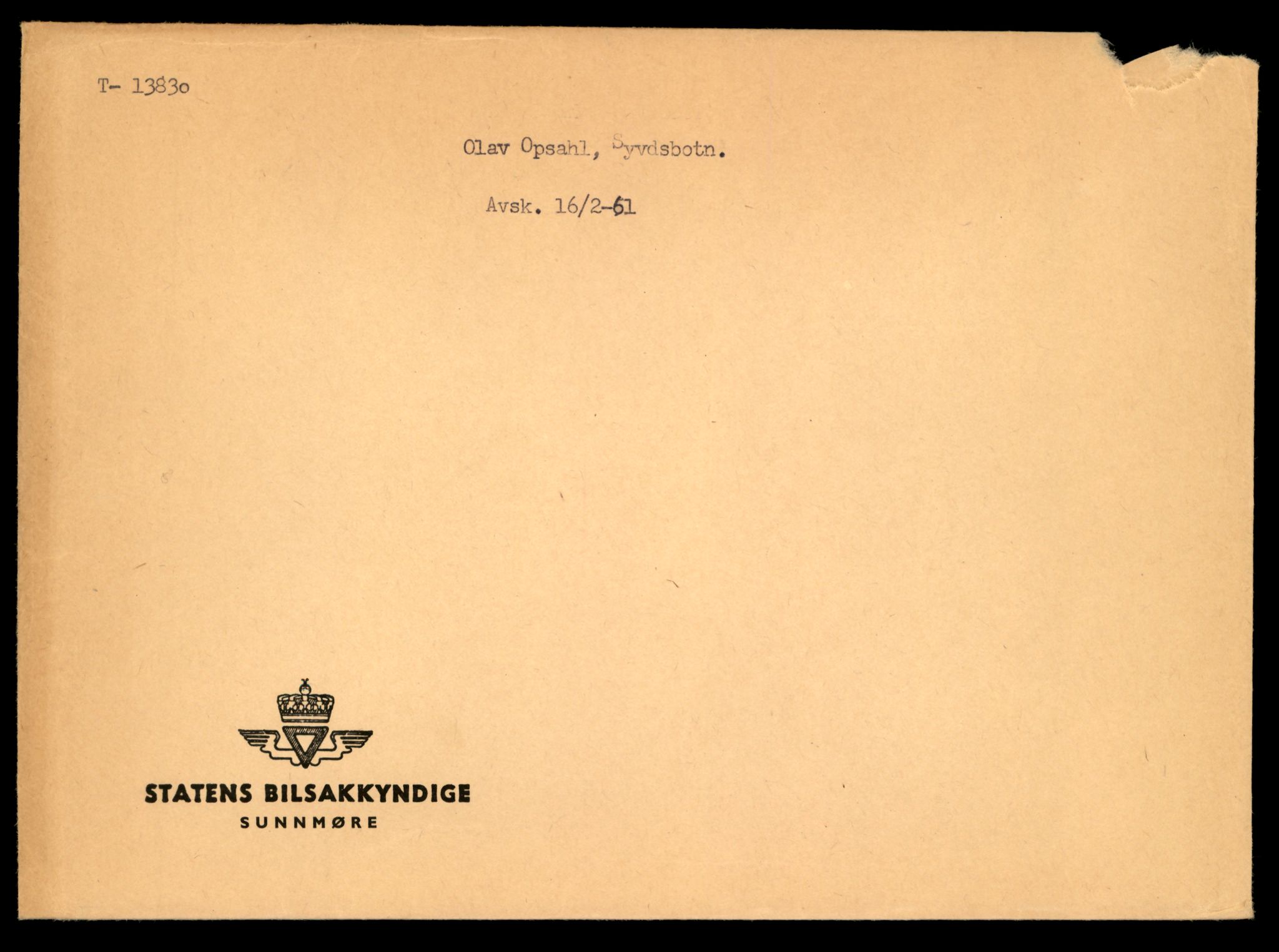 Møre og Romsdal vegkontor - Ålesund trafikkstasjon, AV/SAT-A-4099/F/Fe/L0041: Registreringskort for kjøretøy T 13710 - T 13905, 1927-1998, s. 2139