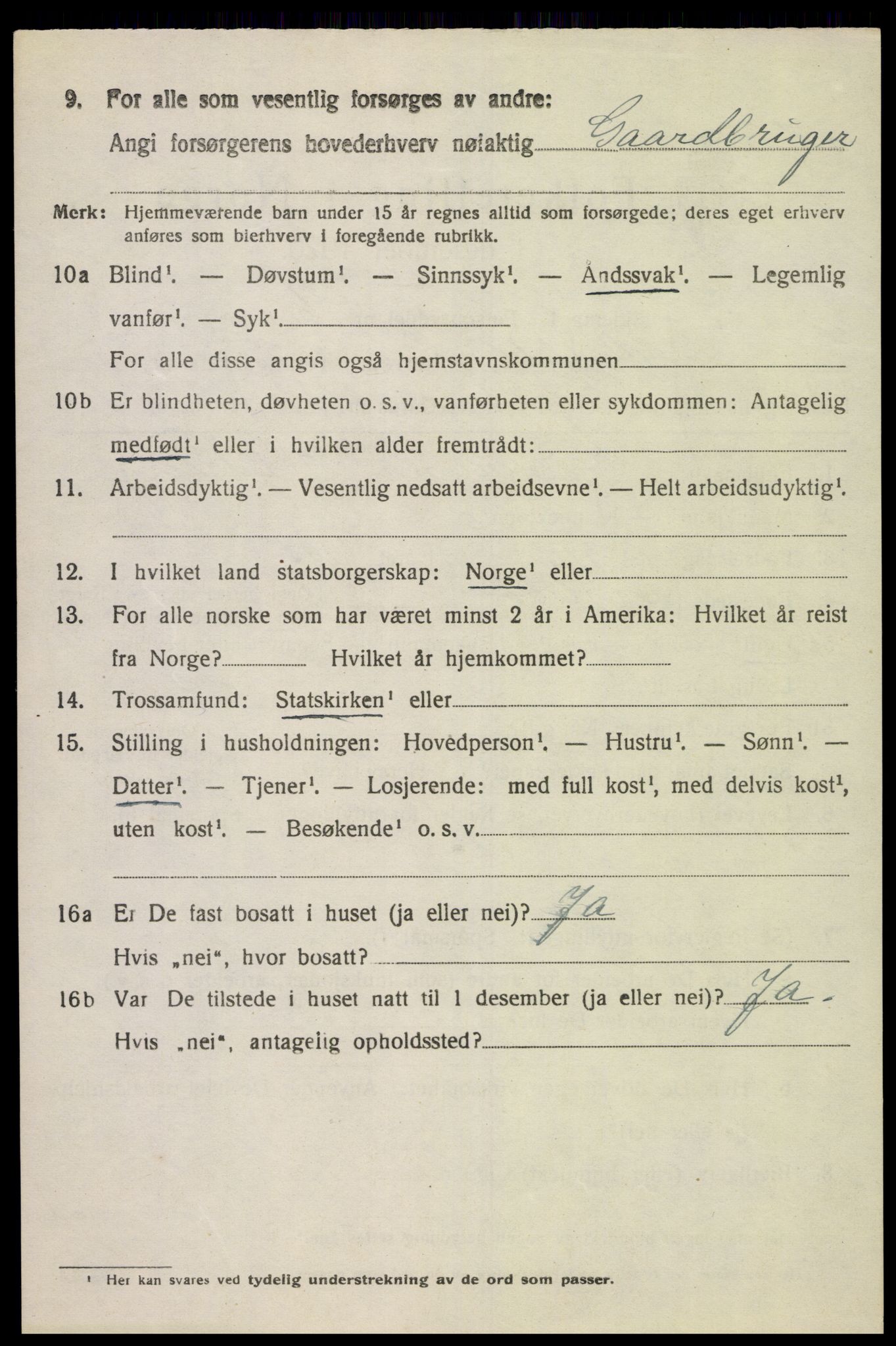 SAK, Folketelling 1920 for 1021 Øyslebø herred, 1920, s. 1121