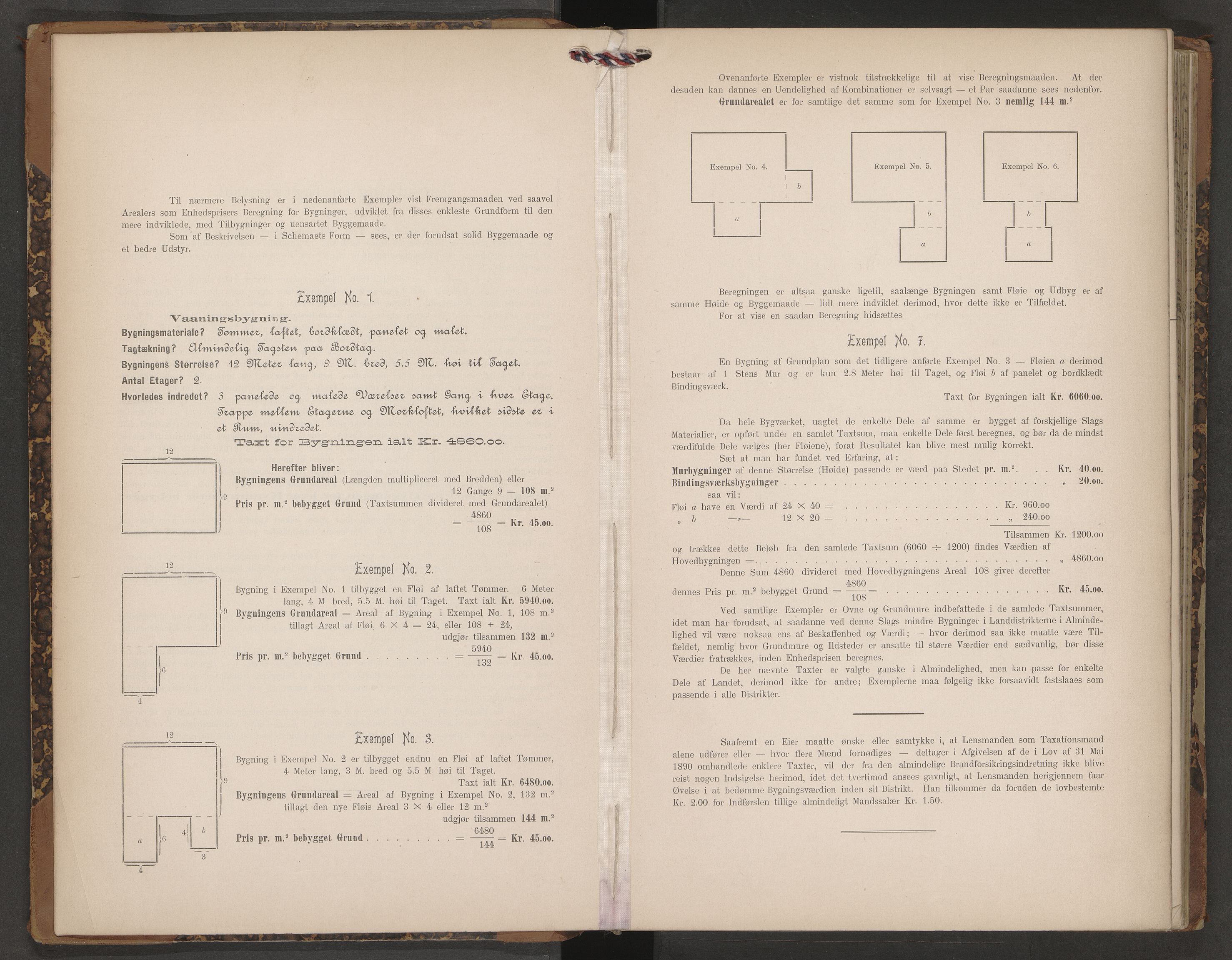 Norges brannkasse, branntakster Idd, AV/SAO-A-11365/F/Fb/L0002: Branntakstprotokoll, 1902-1912