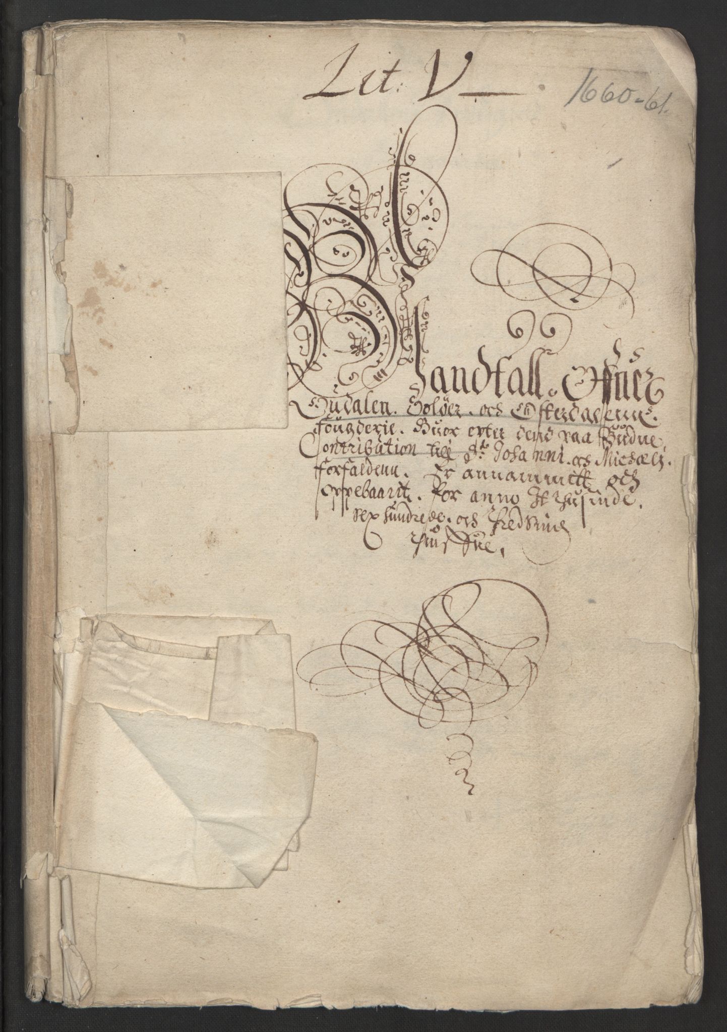 Rentekammeret inntil 1814, Reviderte regnskaper, Lensregnskaper, RA/EA-5023/R/Rb/Rba/L0255: Akershus len, 1660-1661