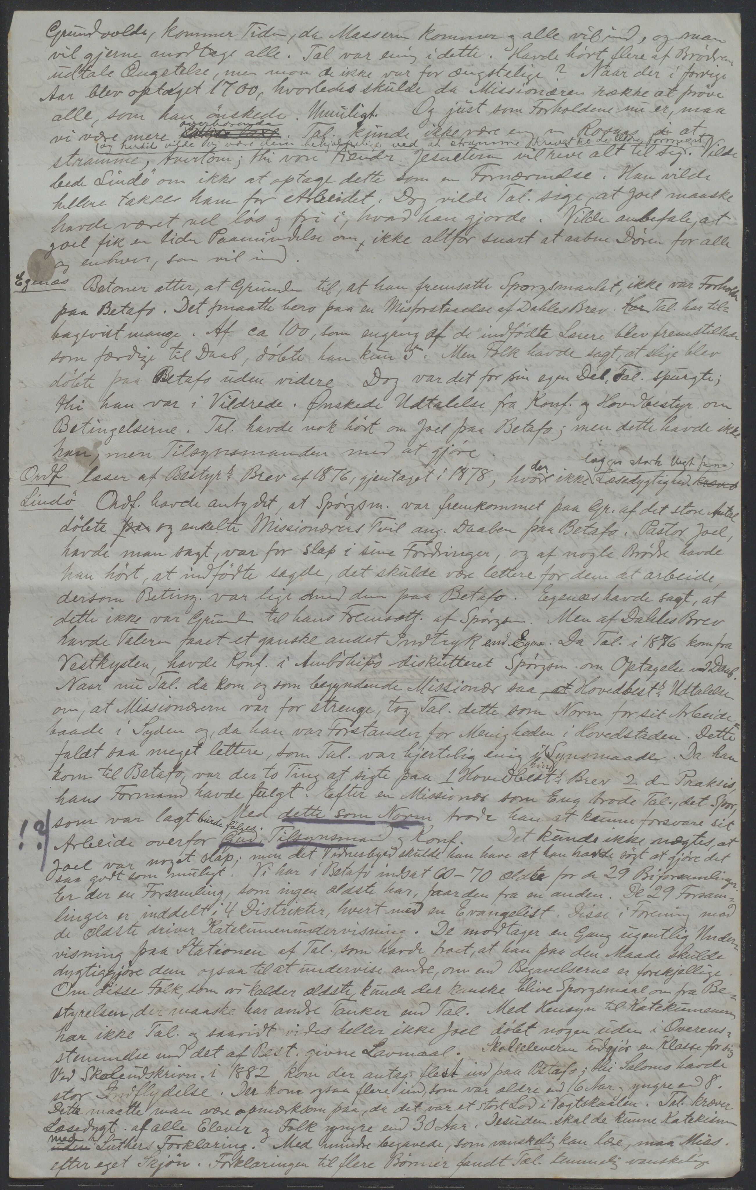 Det Norske Misjonsselskap - hovedadministrasjonen, VID/MA-A-1045/D/Da/Daa/L0037/0006: Konferansereferat og årsberetninger / Konferansereferat fra Madagaskar Innland., 1888