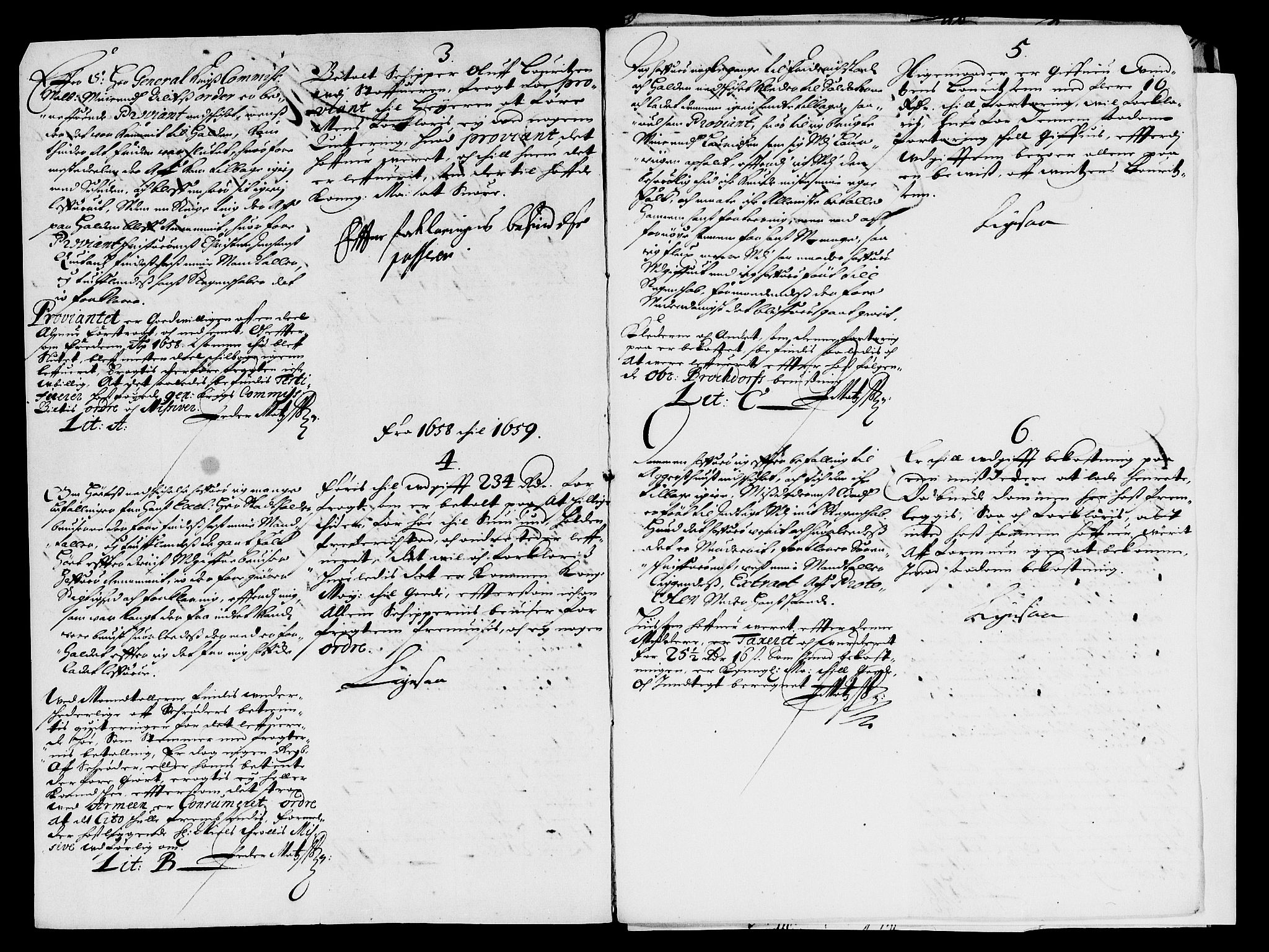 Rentekammeret inntil 1814, Reviderte regnskaper, Lensregnskaper, AV/RA-EA-5023/R/Rb/Rbl/L0012: Brunla len, 1658-1660