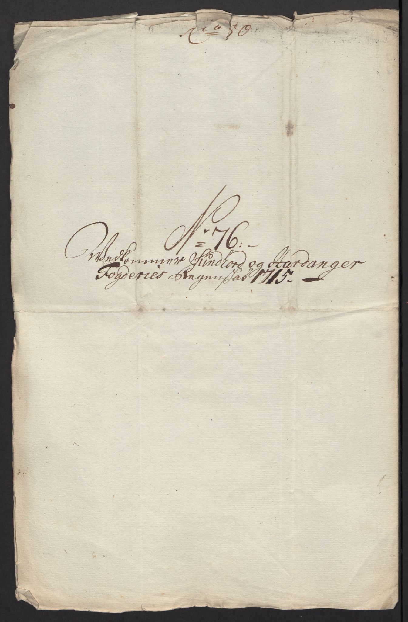 Rentekammeret inntil 1814, Reviderte regnskaper, Fogderegnskap, AV/RA-EA-4092/R48/L2991: Fogderegnskap Sunnhordland og Hardanger, 1715, s. 515