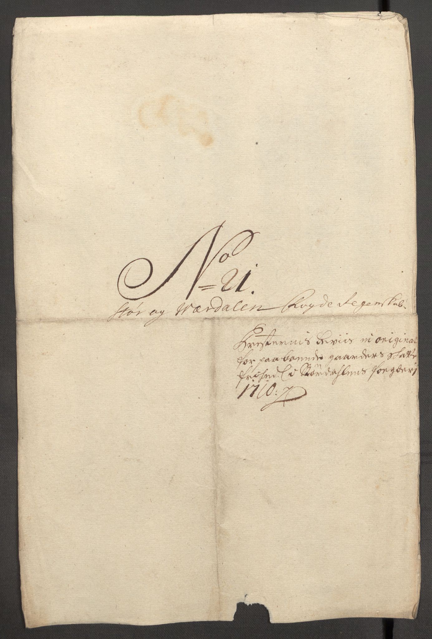 Rentekammeret inntil 1814, Reviderte regnskaper, Fogderegnskap, RA/EA-4092/R62/L4200: Fogderegnskap Stjørdal og Verdal, 1710, s. 198