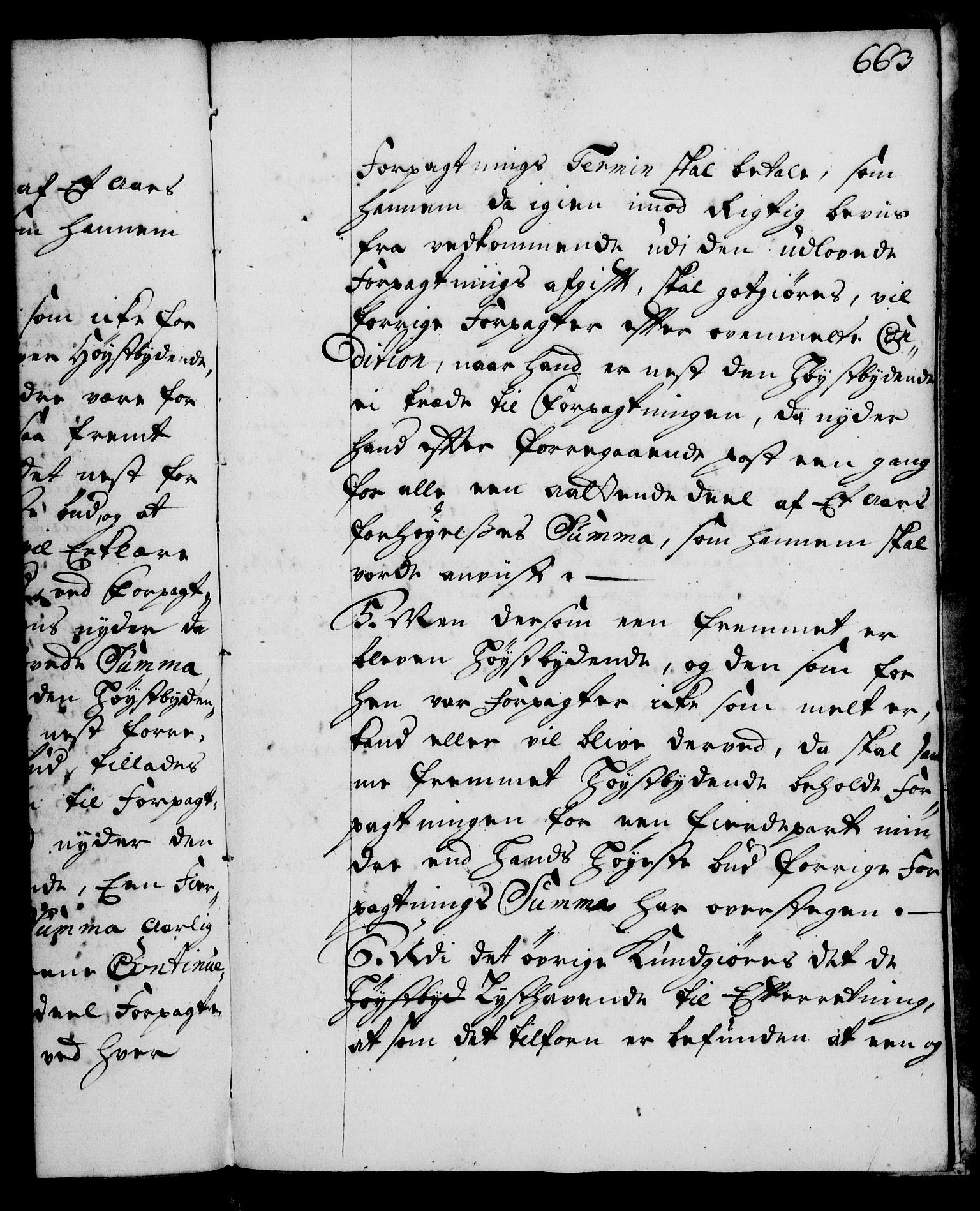 Rentekammeret, Kammerkanselliet, RA/EA-3111/G/Gg/Gga/L0002: Norsk ekspedisjonsprotokoll med register (merket RK 53.2), 1723-1727, s. 663