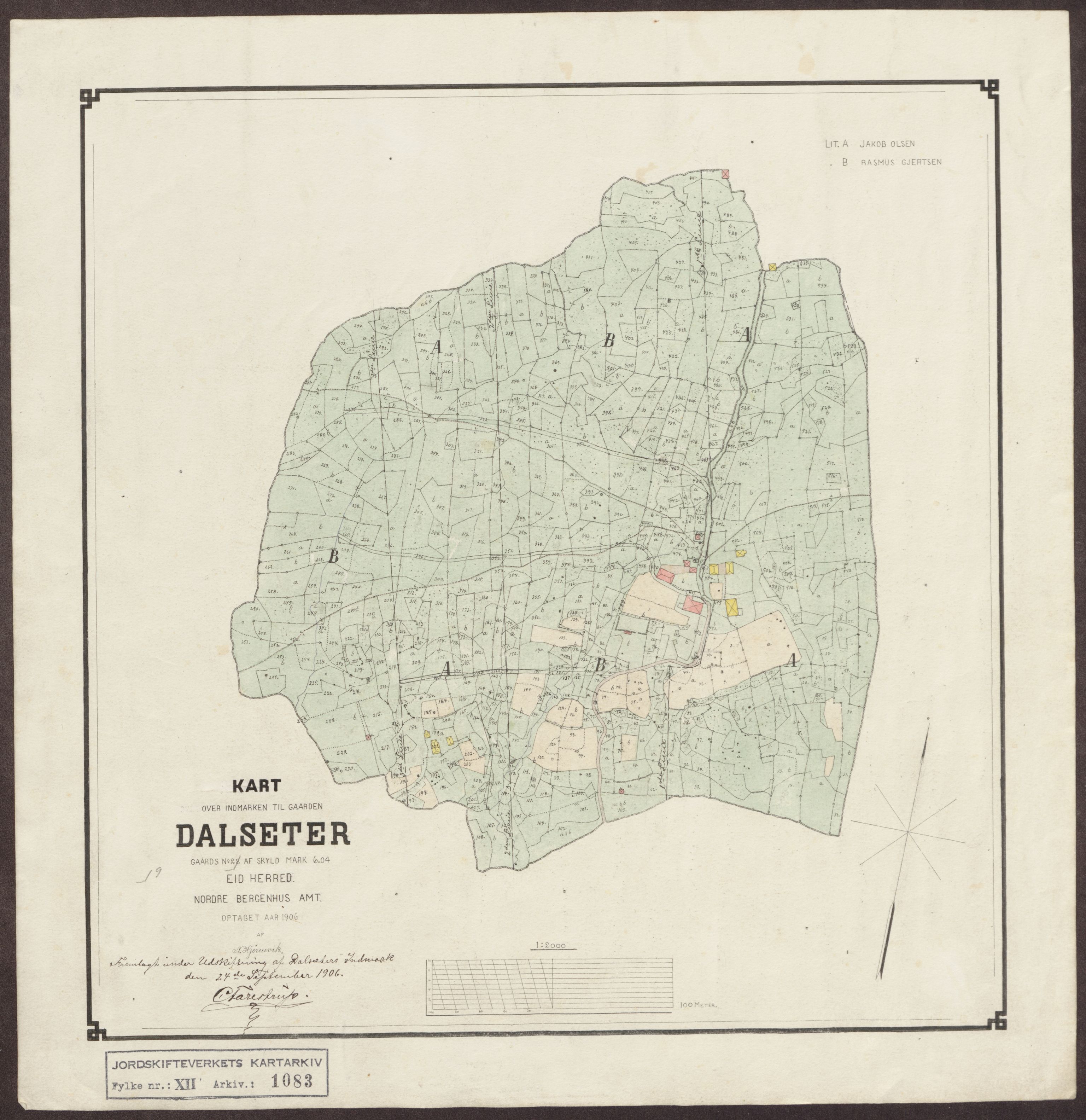 Jordskifteverkets kartarkiv, AV/RA-S-3929/T, 1859-1988, s. 1223