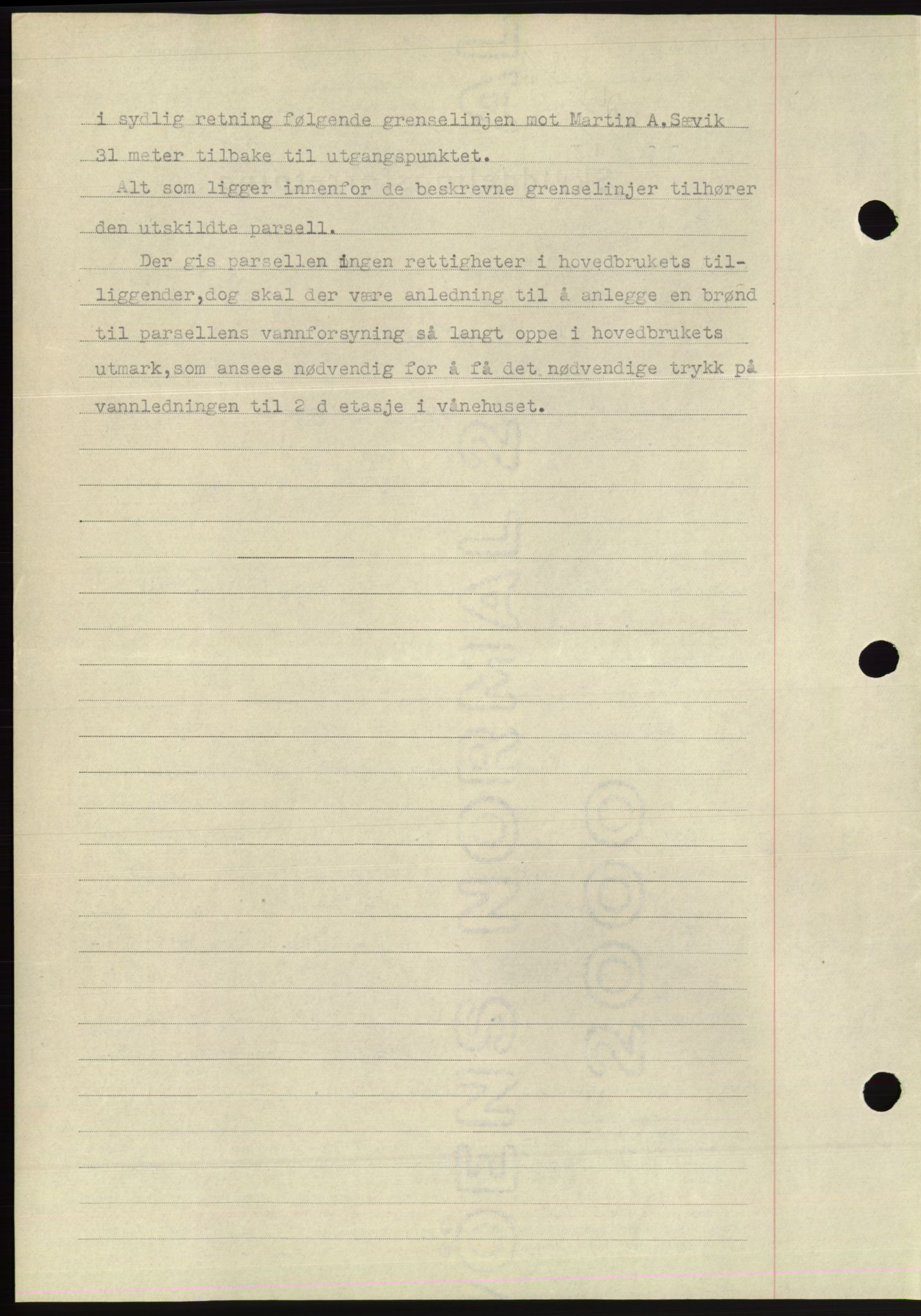 Søre Sunnmøre sorenskriveri, AV/SAT-A-4122/1/2/2C/L0075: Pantebok nr. 1A, 1943-1943, Dagboknr: 1048/1943