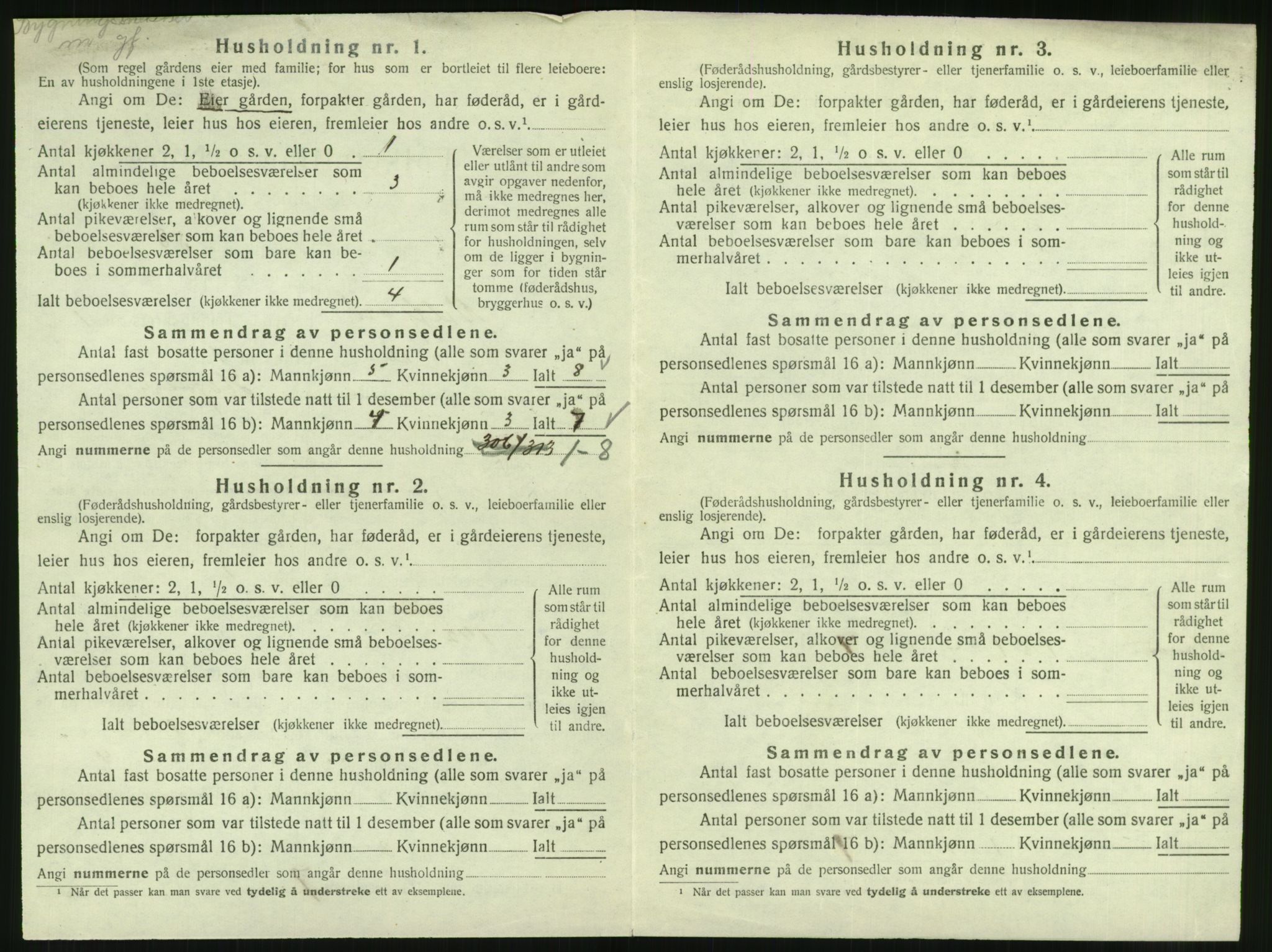 SAT, Folketelling 1920 for 1813 Velfjord herred, 1920, s. 152