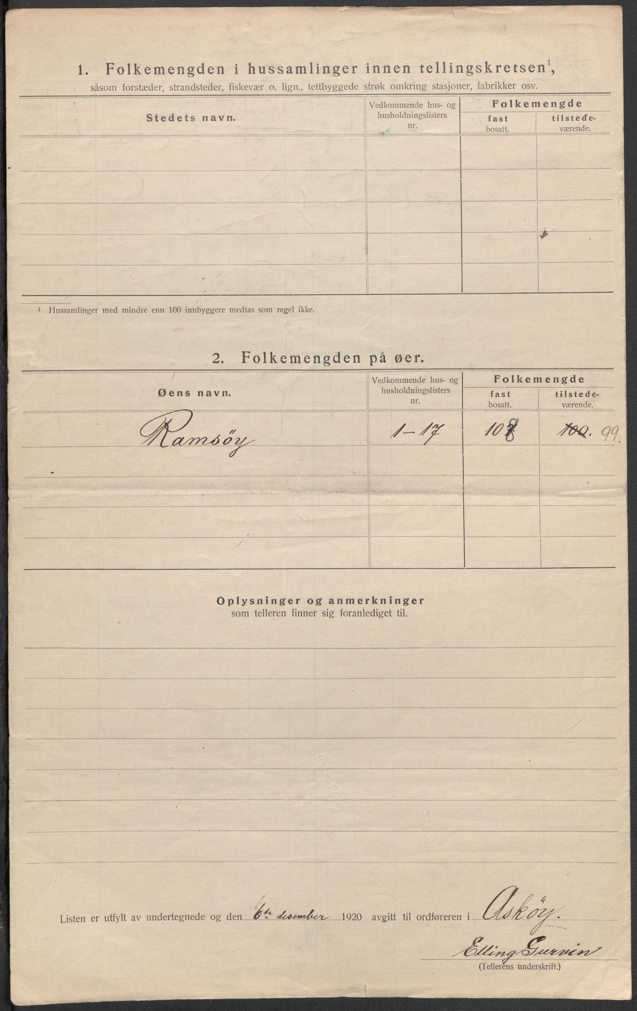 SAB, Folketelling 1920 for 1247 Askøy herred, 1920, s. 47