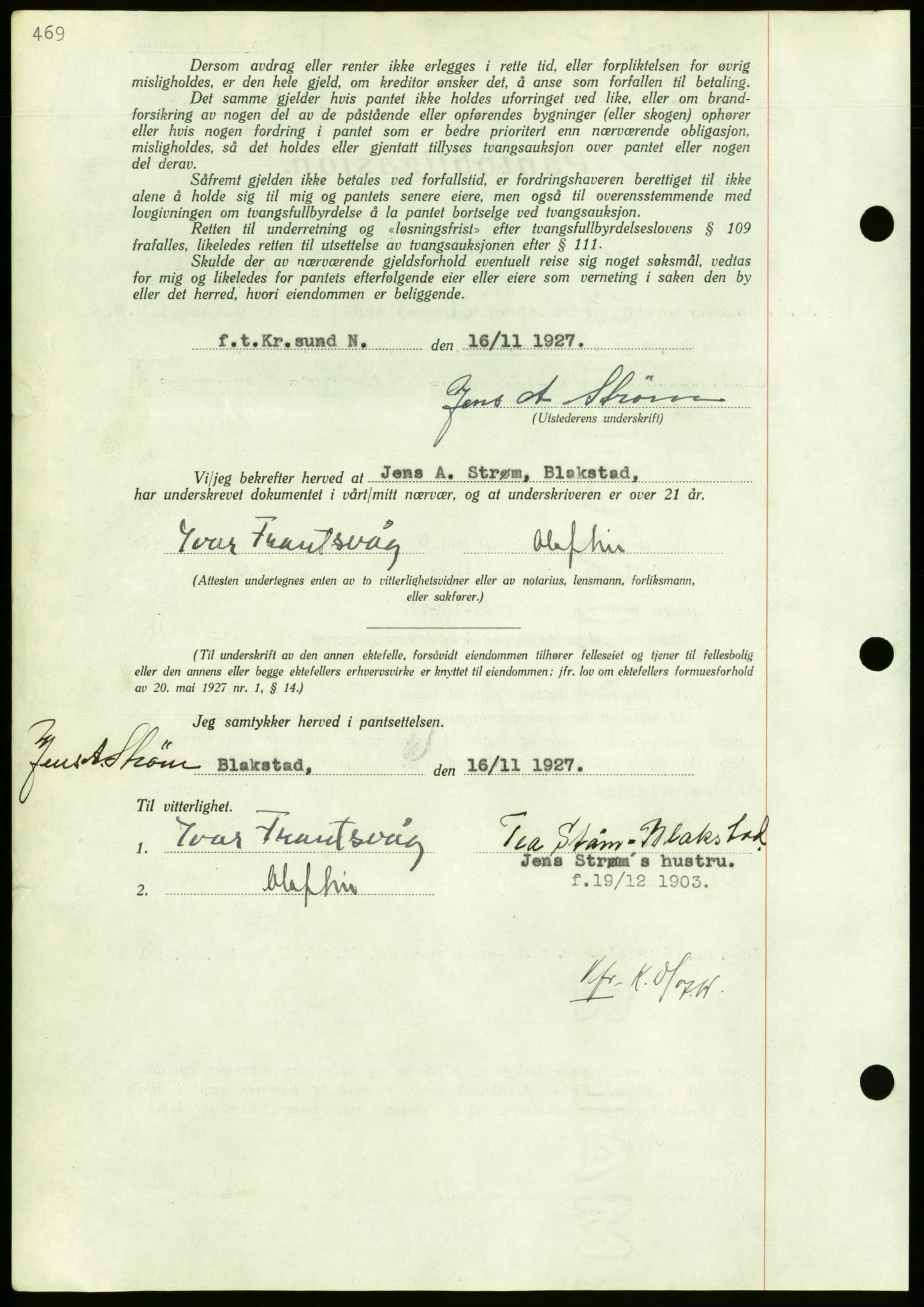 Nordmøre sorenskriveri, AV/SAT-A-4132/1/2/2Ca/L0092: Pantebok nr. B82, 1937-1938, Dagboknr: 3091/1937