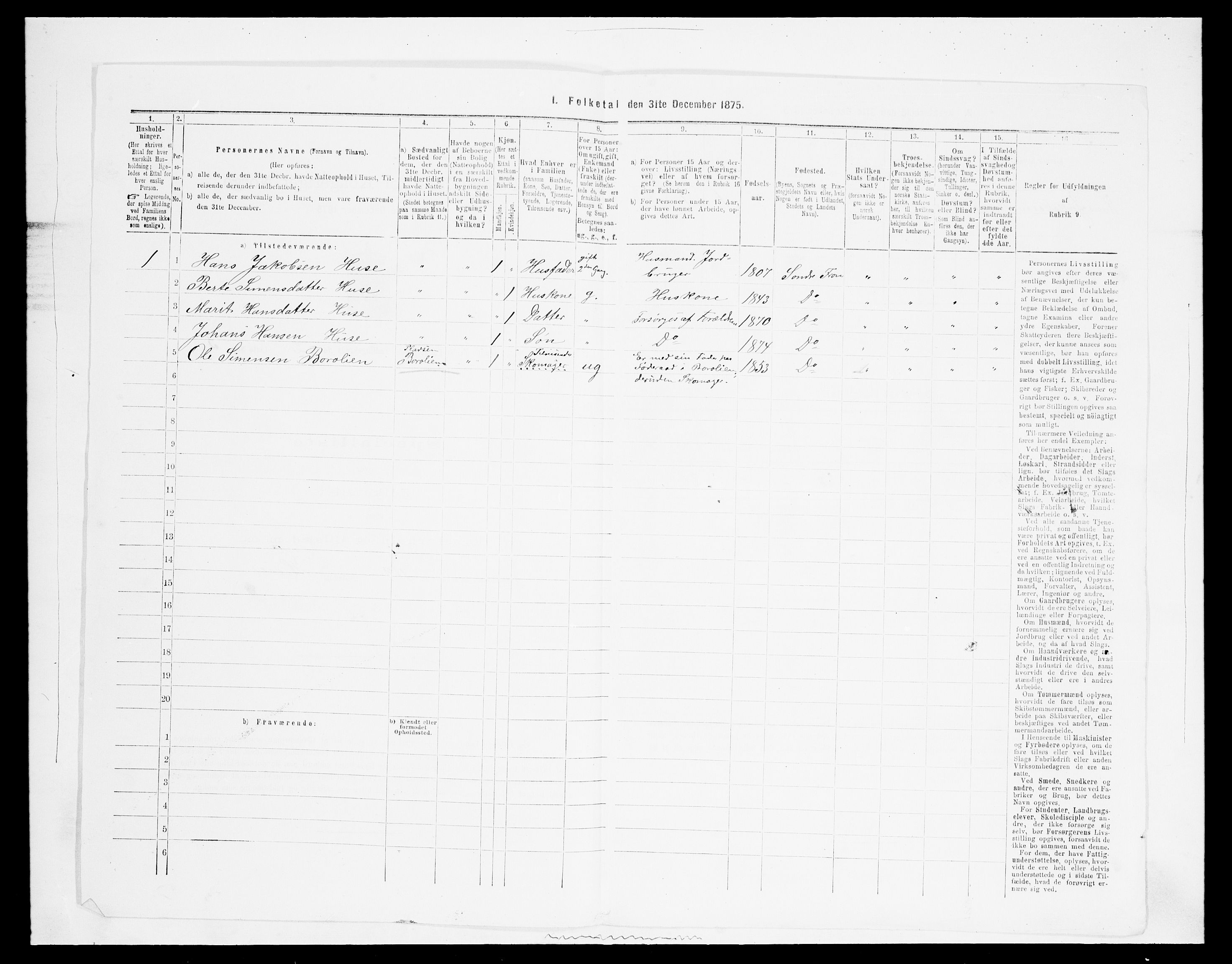 SAH, Folketelling 1875 for 0519P Sør-Fron prestegjeld, 1875, s. 248