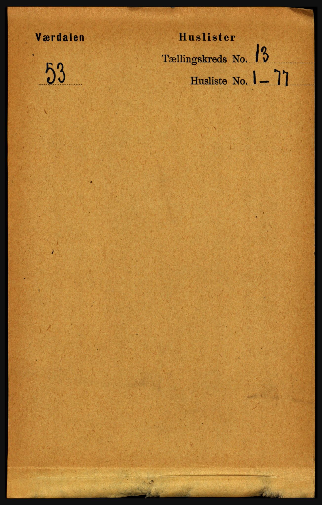 RA, Folketelling 1891 for 1721 Verdal herred, 1891, s. 6810