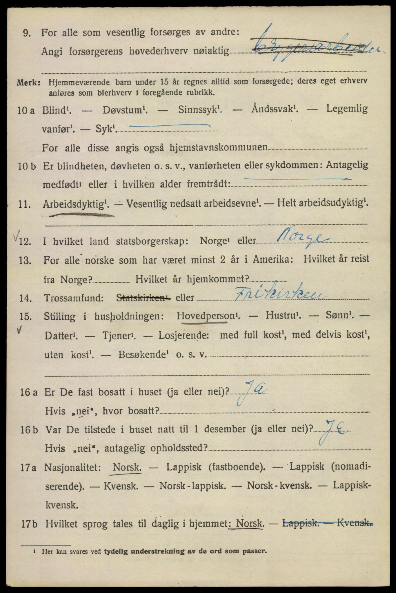 SAO, Folketelling 1920 for 0301 Kristiania kjøpstad, 1920, s. 596942