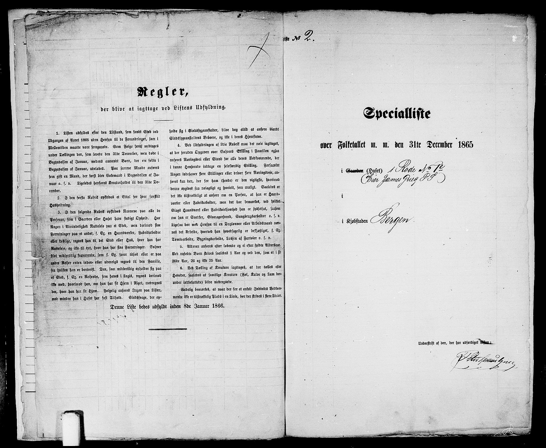 RA, Folketelling 1865 for 1301 Bergen kjøpstad, 1865, s. 47