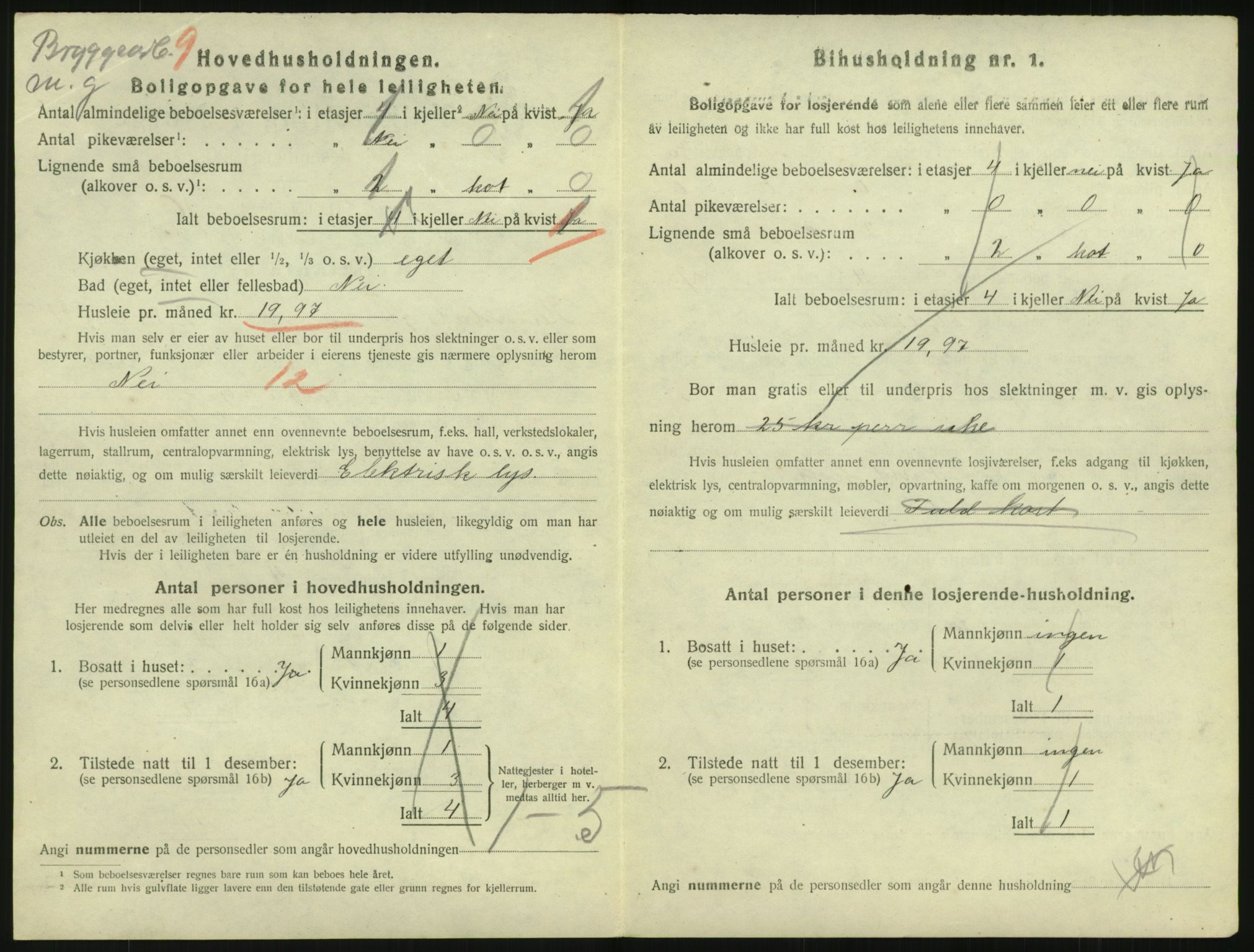 SAO, Folketelling 1920 for 0301 Kristiania kjøpstad, 1920, s. 37835