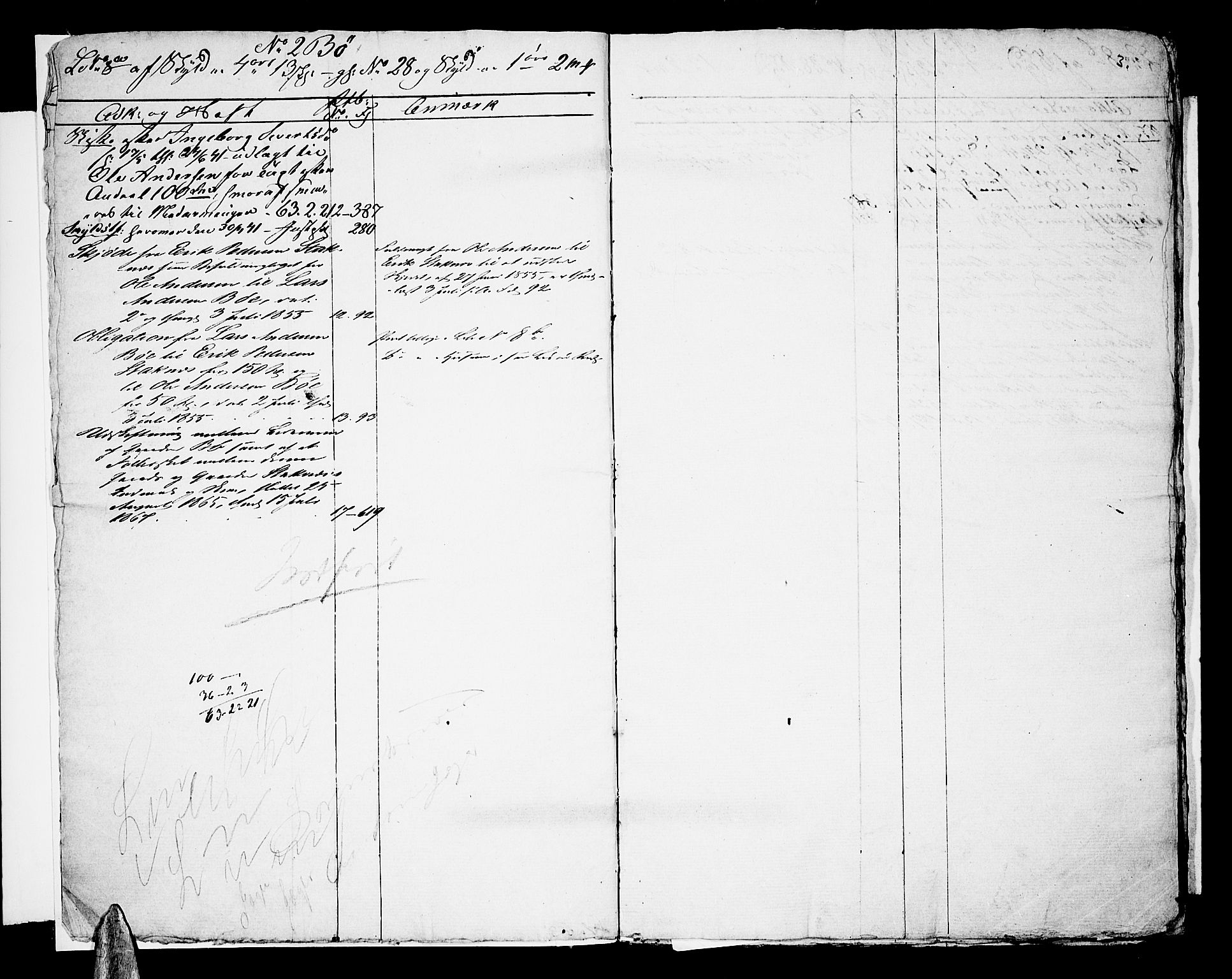 Nordmøre sorenskriveri, SAT/A-4132/1/2/2A/L0049: Panteregister nr. 49, 1822-1867, s. 3