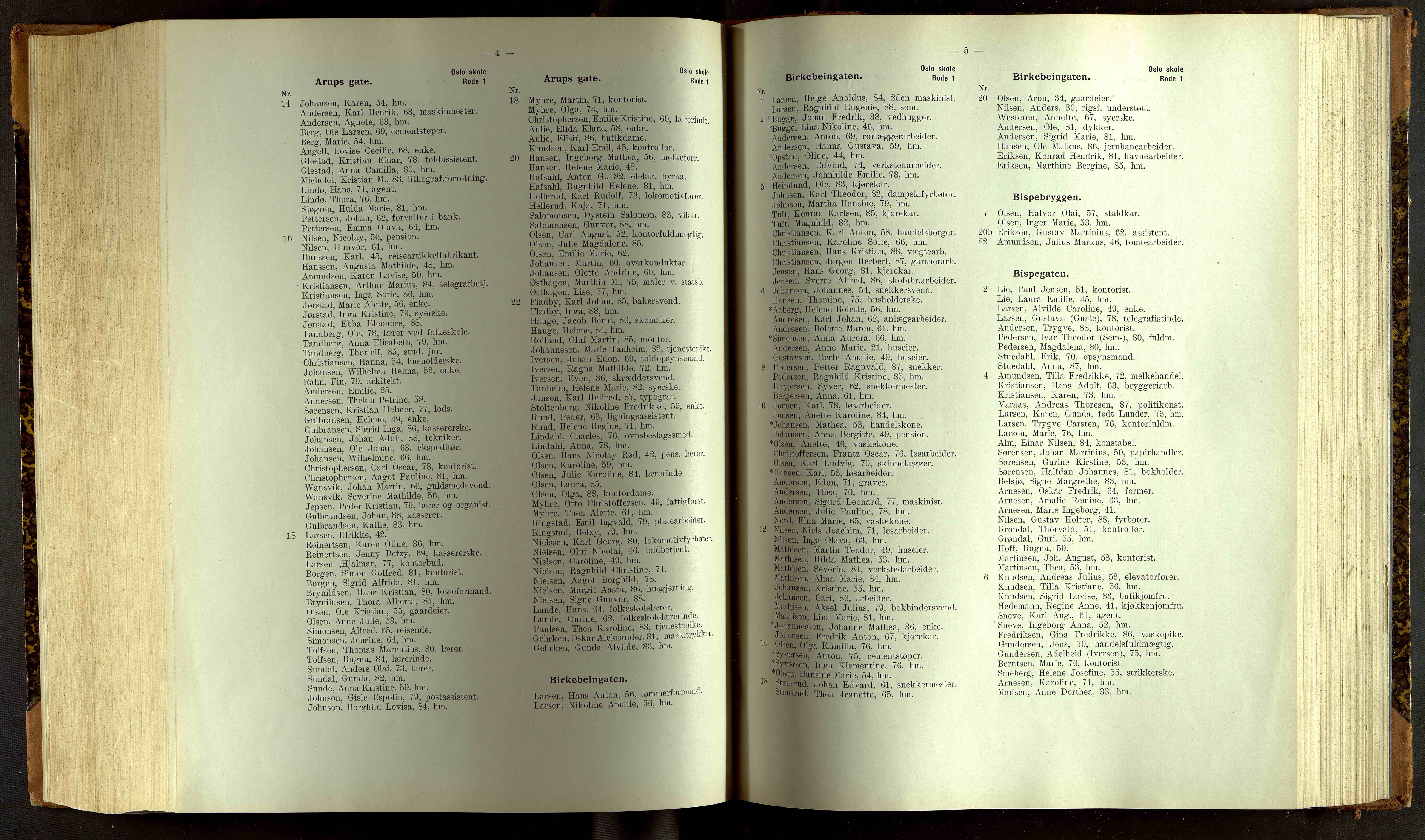Folkeregisteret ( Valgstyret ), OBA/A-20059, 1913, s. 8004-8005
