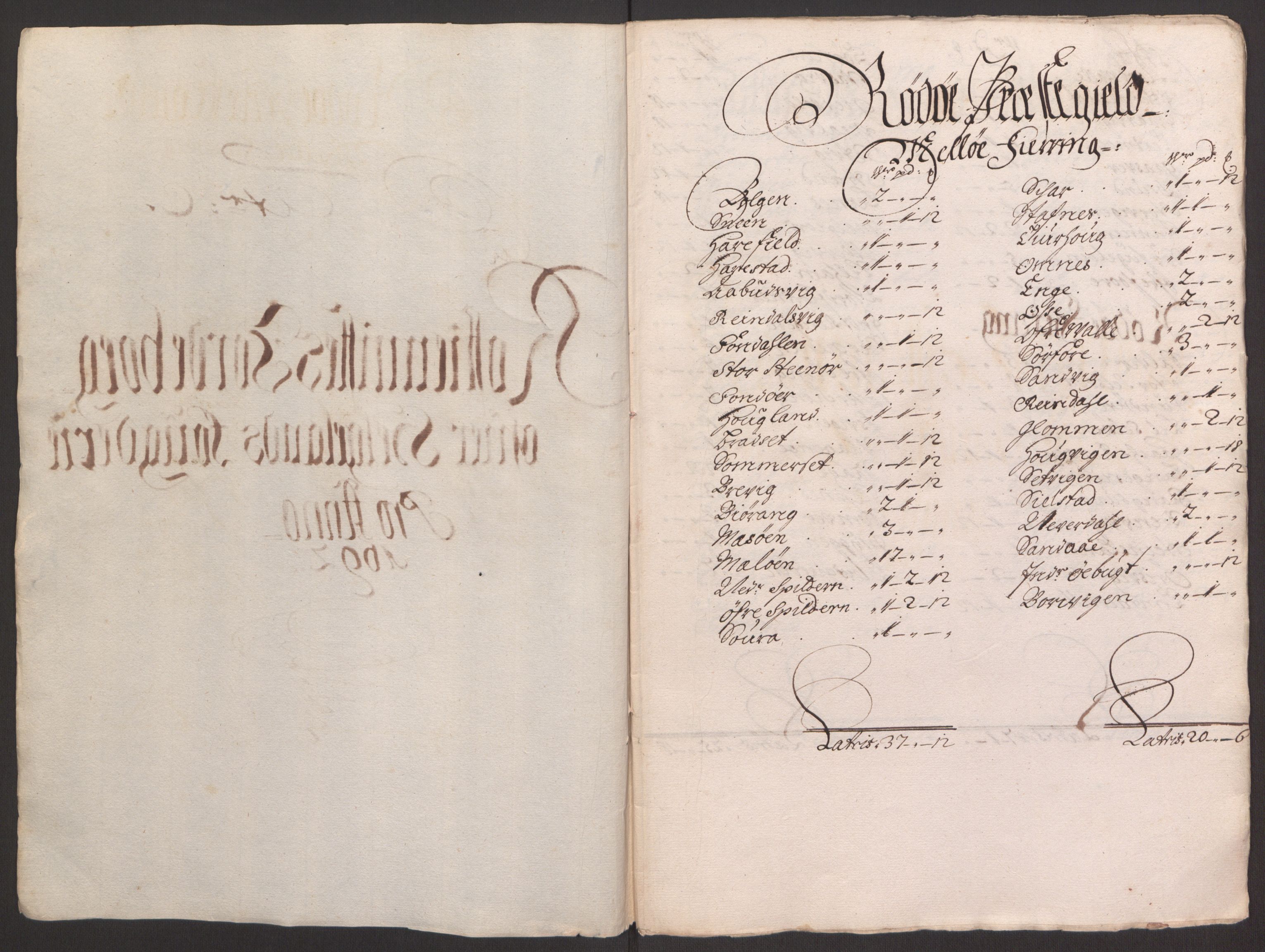 Rentekammeret inntil 1814, Reviderte regnskaper, Fogderegnskap, RA/EA-4092/R65/L4504: Fogderegnskap Helgeland, 1691-1692, s. 248