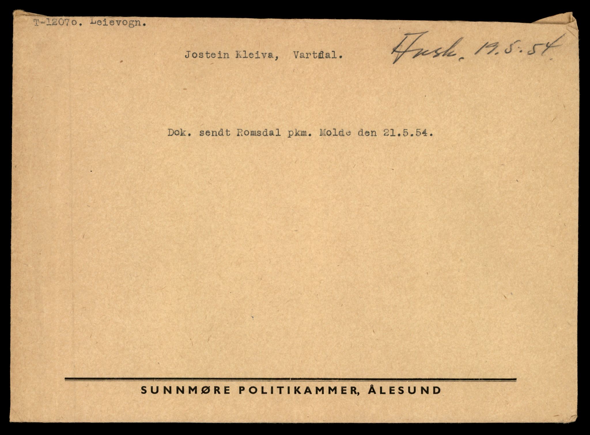 Møre og Romsdal vegkontor - Ålesund trafikkstasjon, AV/SAT-A-4099/F/Fe/L0032: Registreringskort for kjøretøy T 11997 - T 12149, 1927-1998, s. 1885