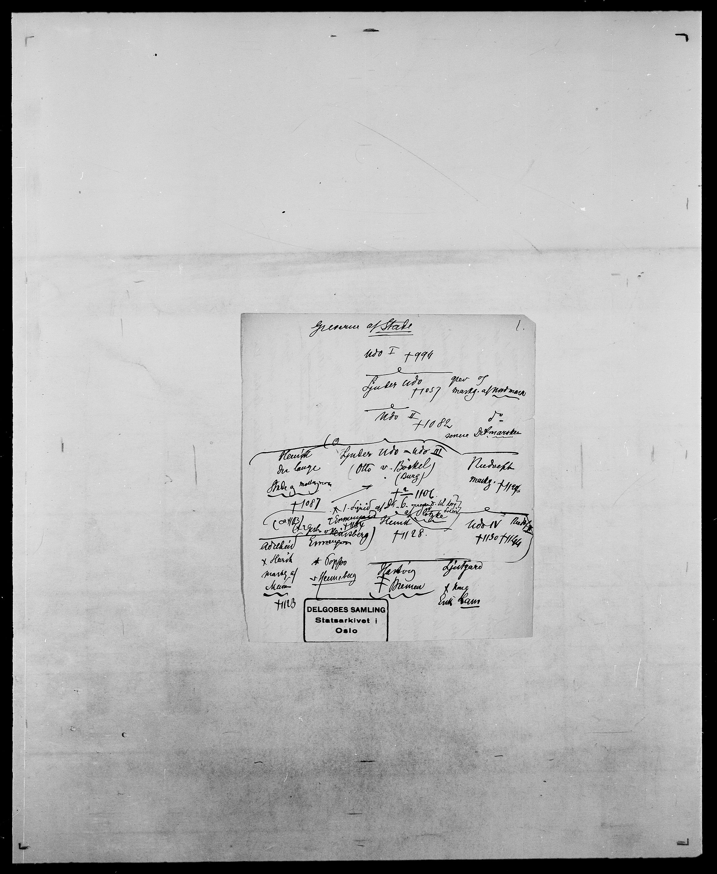 Delgobe, Charles Antoine - samling, AV/SAO-PAO-0038/D/Da/L0036: Skaanør - Staverskov, s. 919