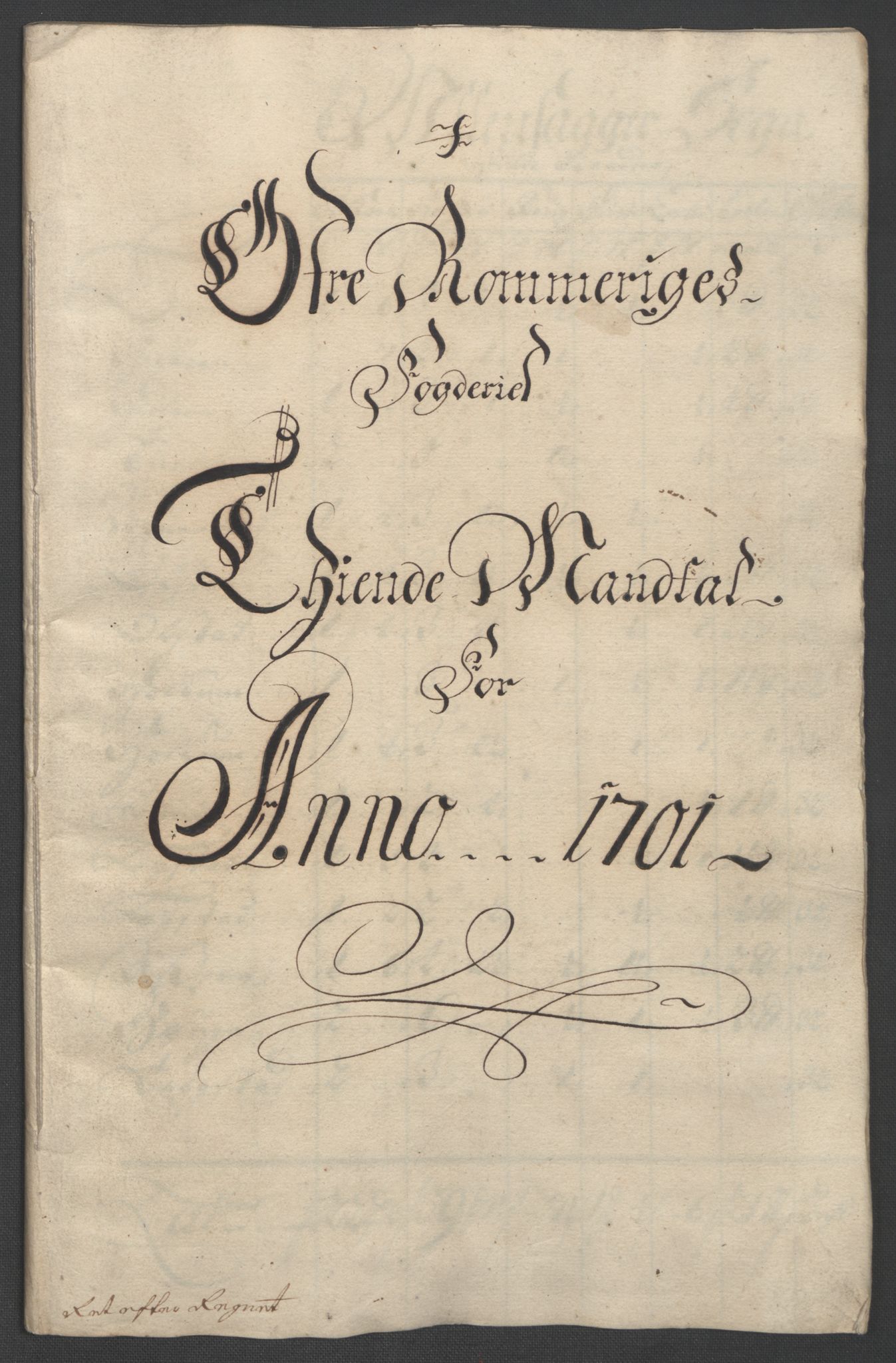 Rentekammeret inntil 1814, Reviderte regnskaper, Fogderegnskap, RA/EA-4092/R12/L0713: Fogderegnskap Øvre Romerike, 1701, s. 31