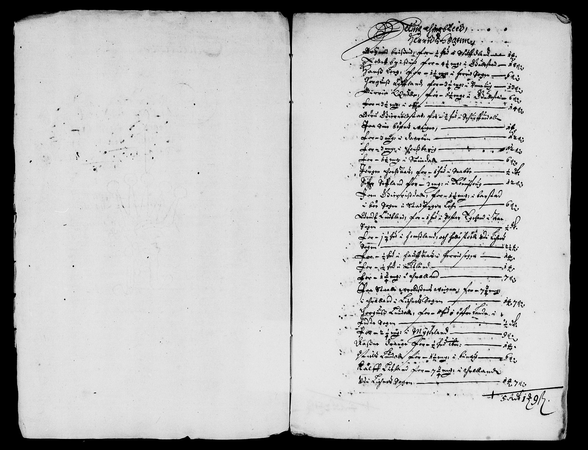 Rentekammeret inntil 1814, Reviderte regnskaper, Lensregnskaper, AV/RA-EA-5023/R/Rb/Rbr/L0021: Lista len, 1655-1659