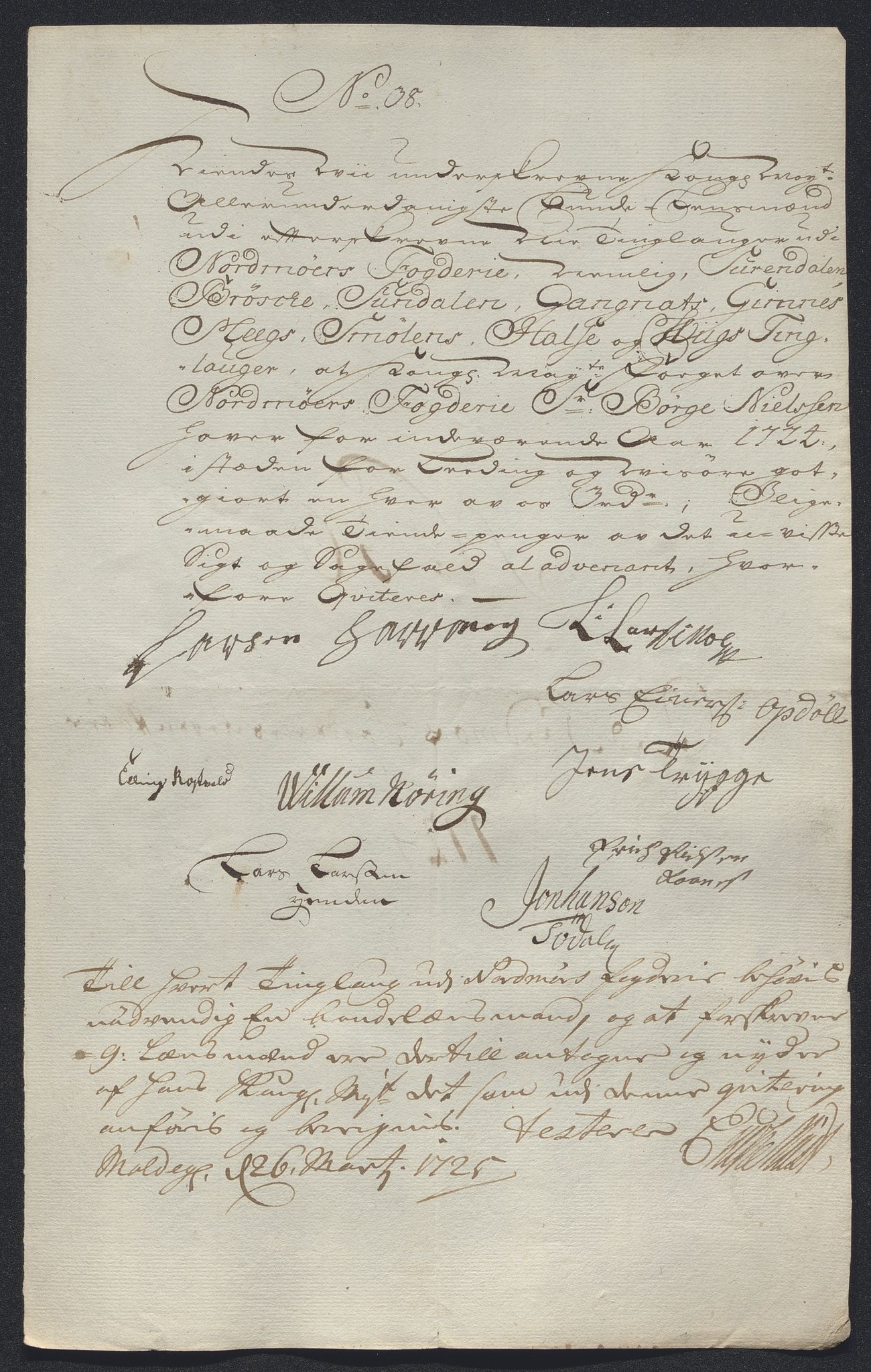 Rentekammeret inntil 1814, Reviderte regnskaper, Fogderegnskap, AV/RA-EA-4092/R56/L3757: Fogderegnskap Nordmøre, 1724, s. 255