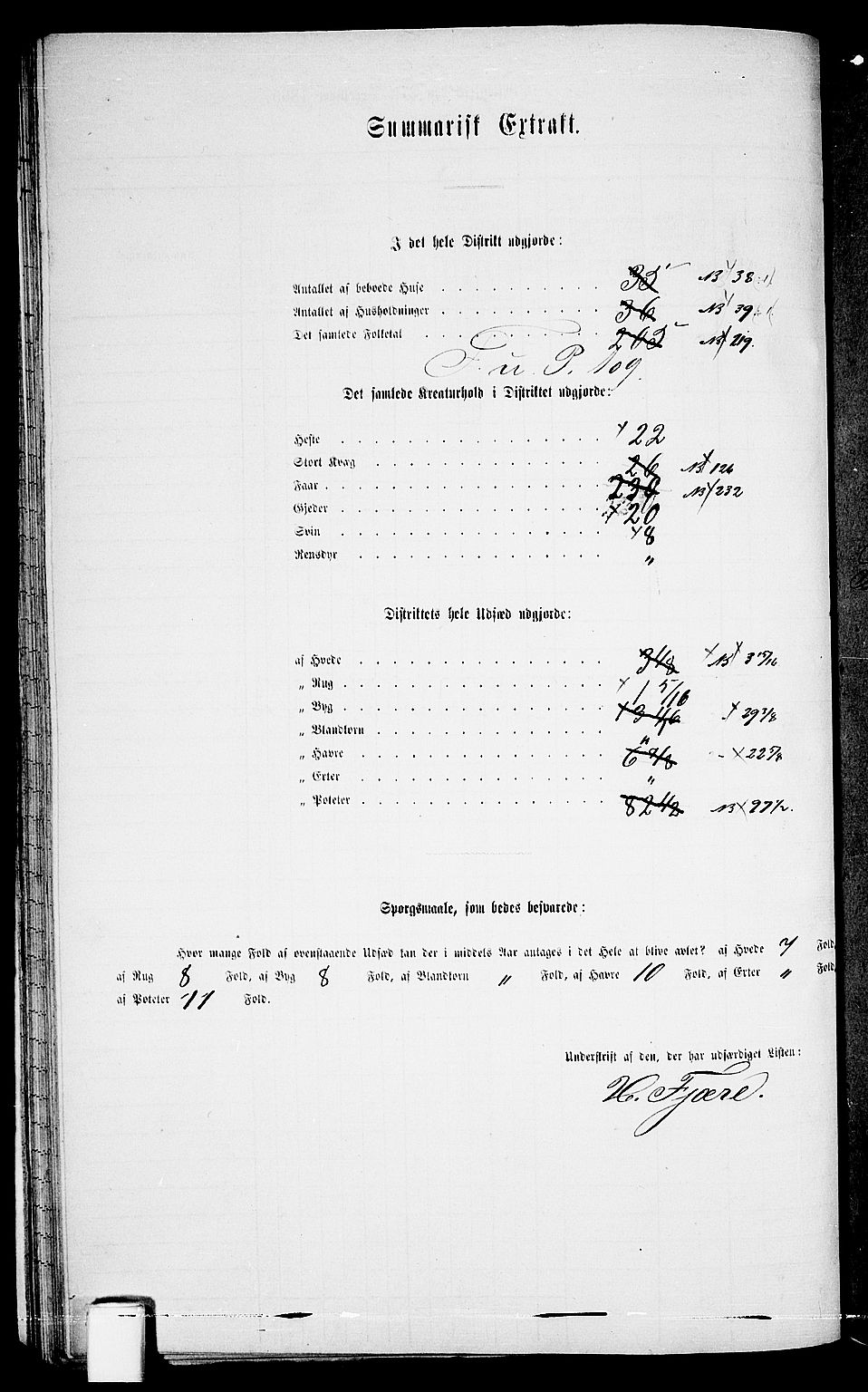 RA, Folketelling 1865 for 0926L Vestre Moland prestegjeld, Vestre Moland sokn, 1865, s. 45